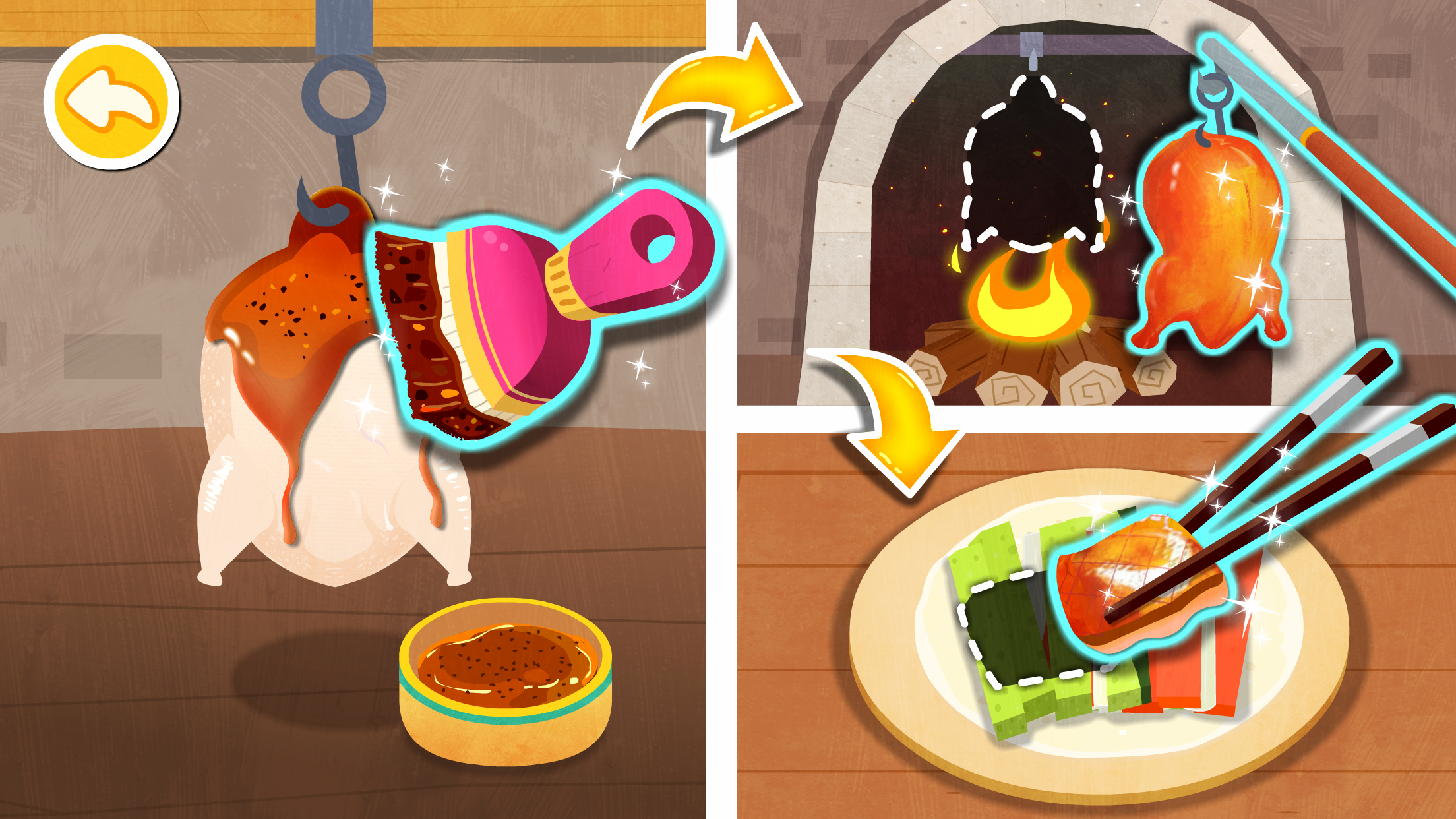 اسکرین شات 4 بازی Little Panda's Chinese Recipes