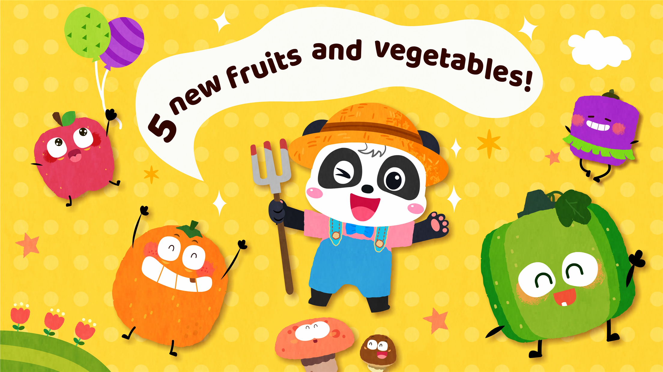 اسکرین شات 2 بازی Baby Panda's Fruit Farm