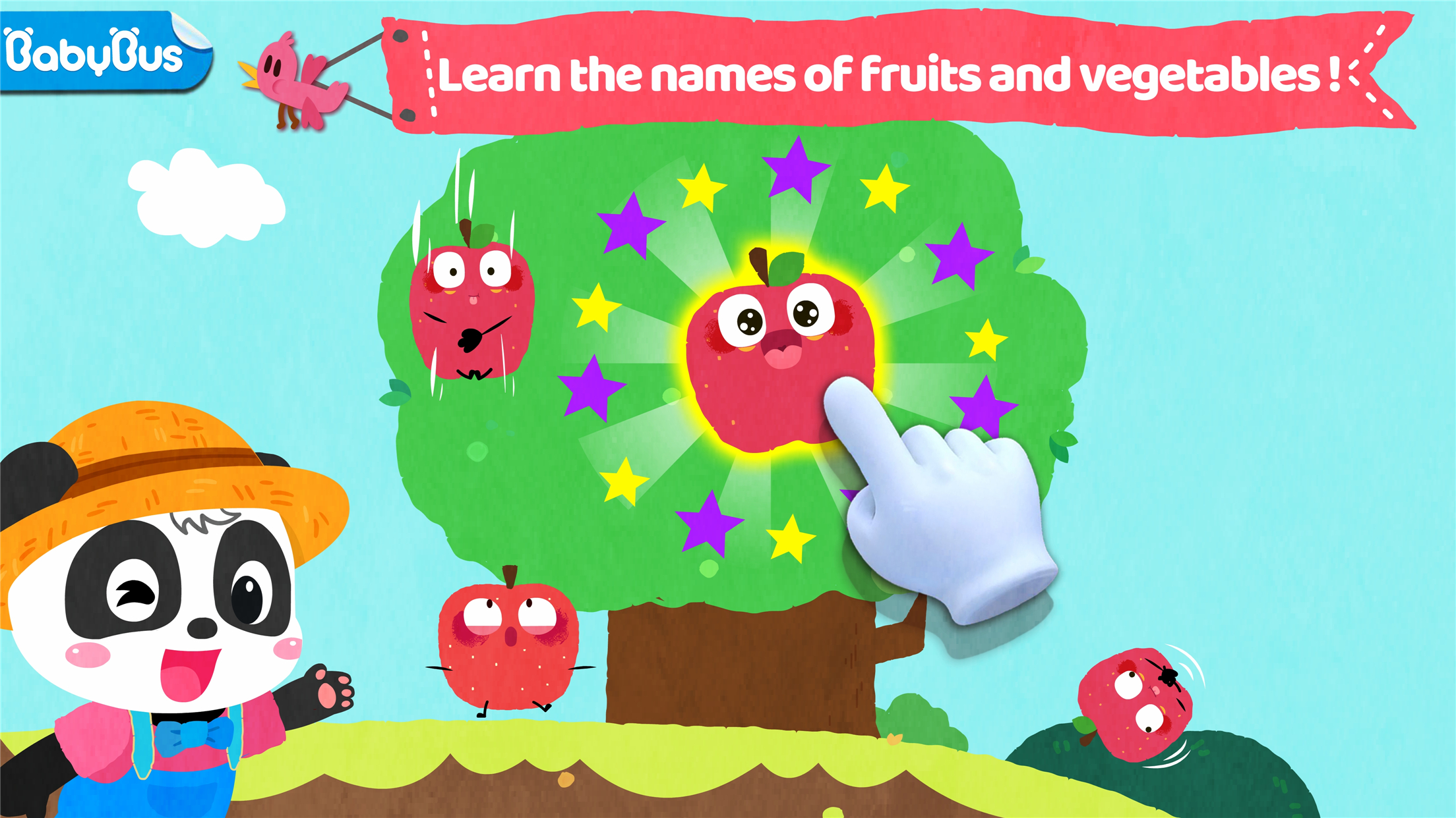 اسکرین شات 1 بازی Baby Panda's Fruit Farm