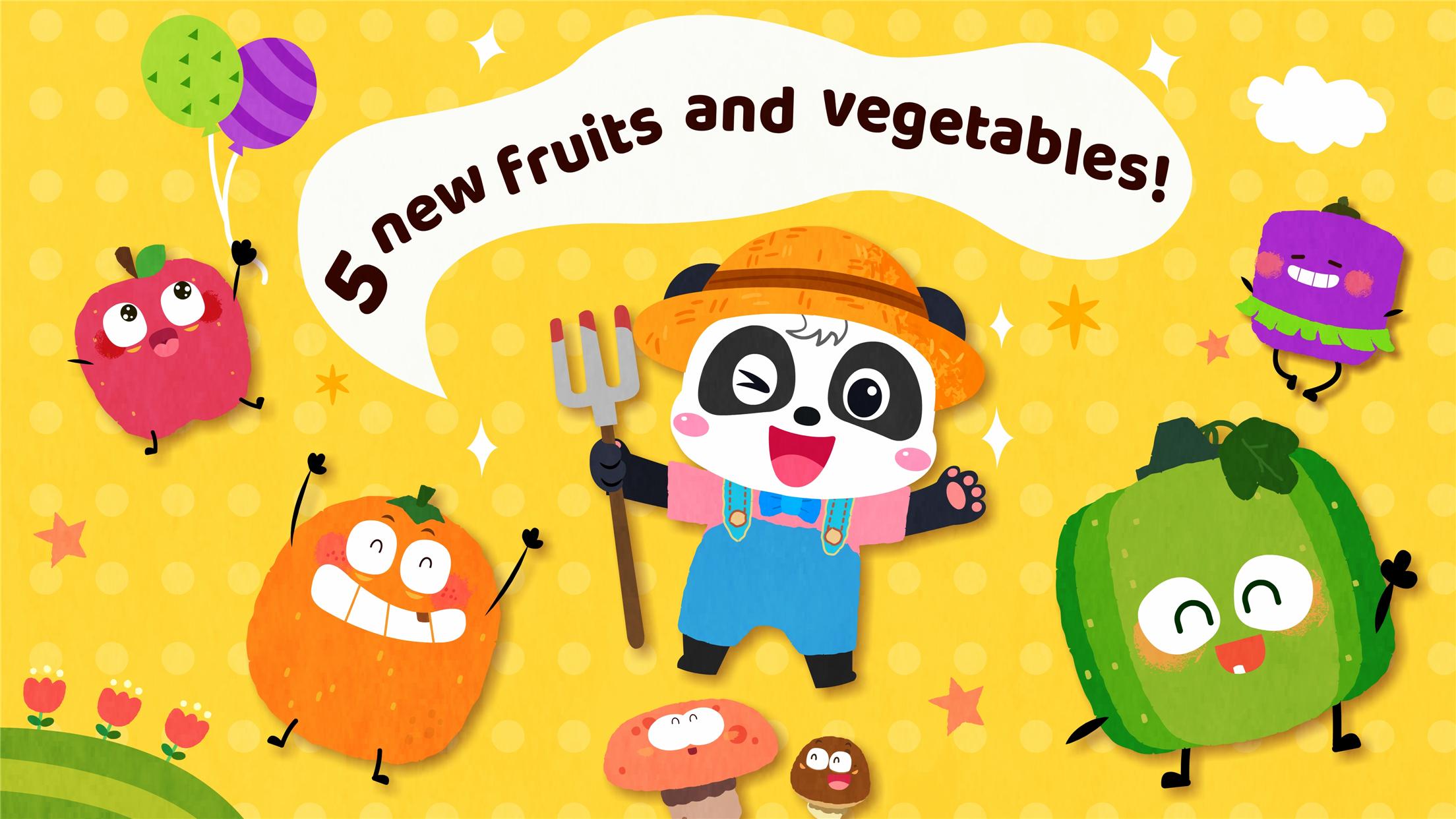 اسکرین شات 2 بازی Baby Panda's Fruit Farm