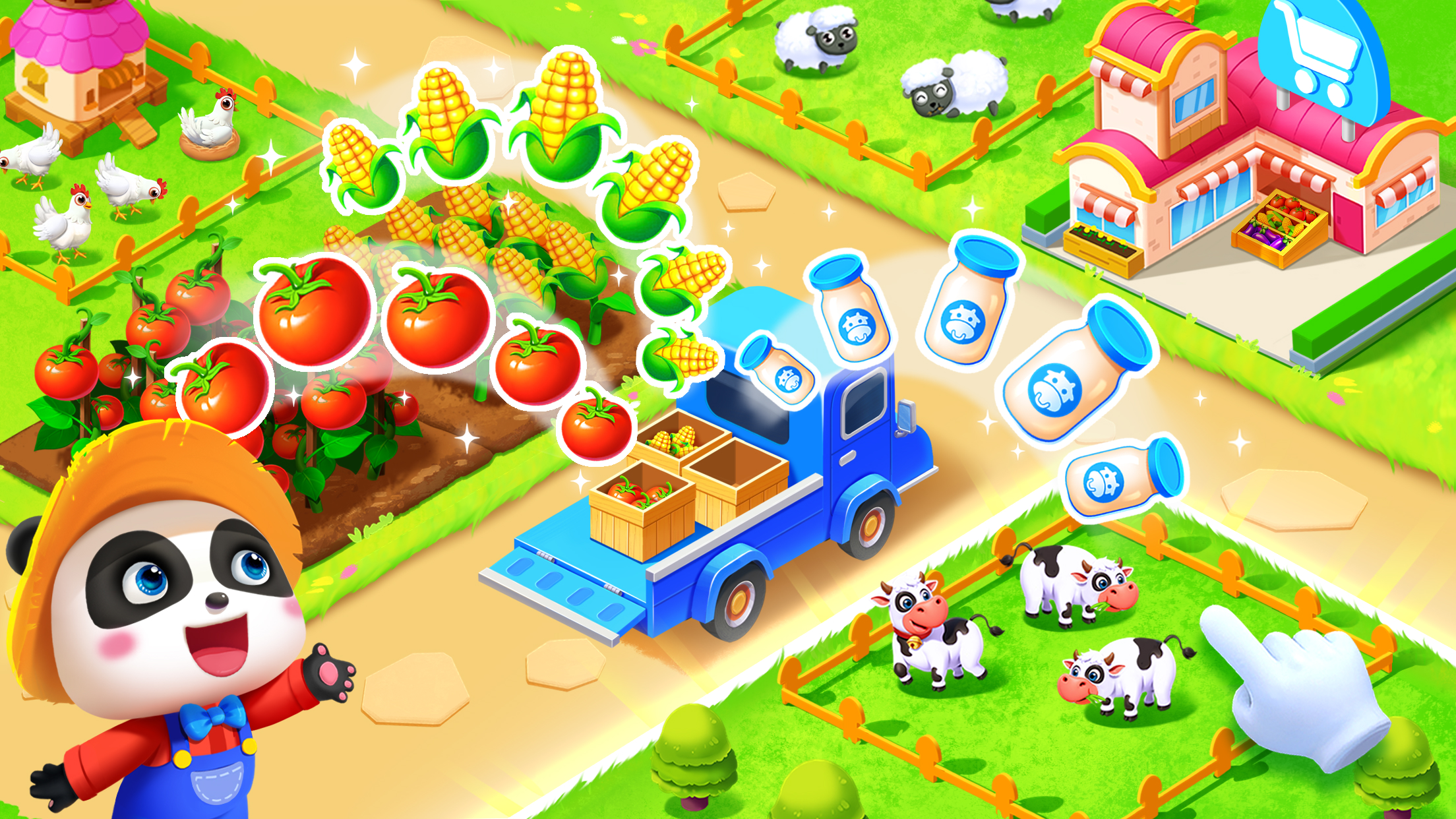 اسکرین شات 1 بازی Little Panda's Farm