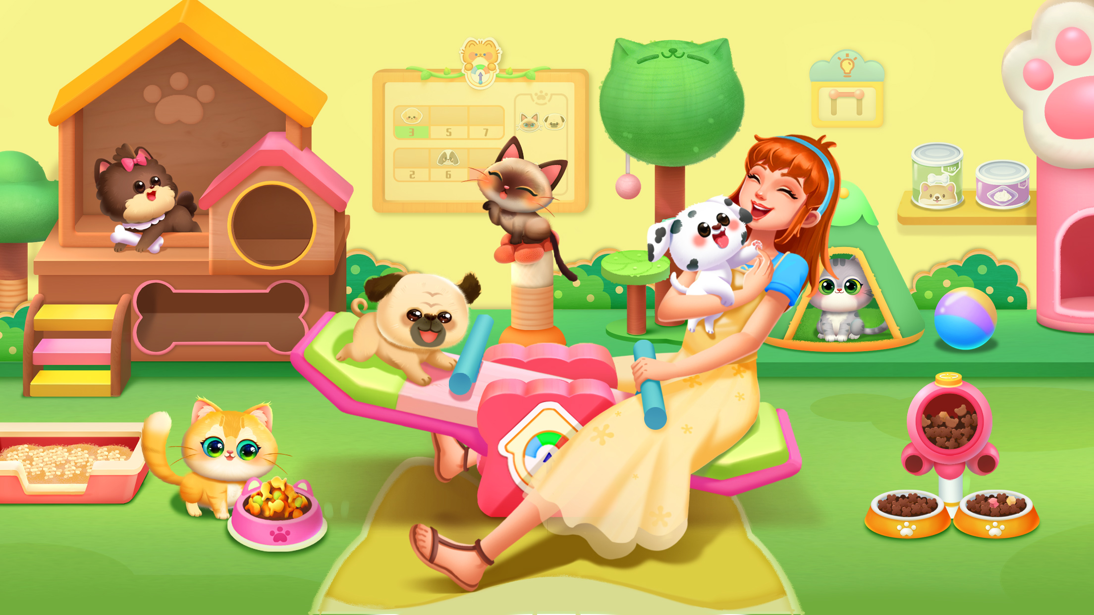 اسکرین شات 8 بازی Little Panda's Girls Town