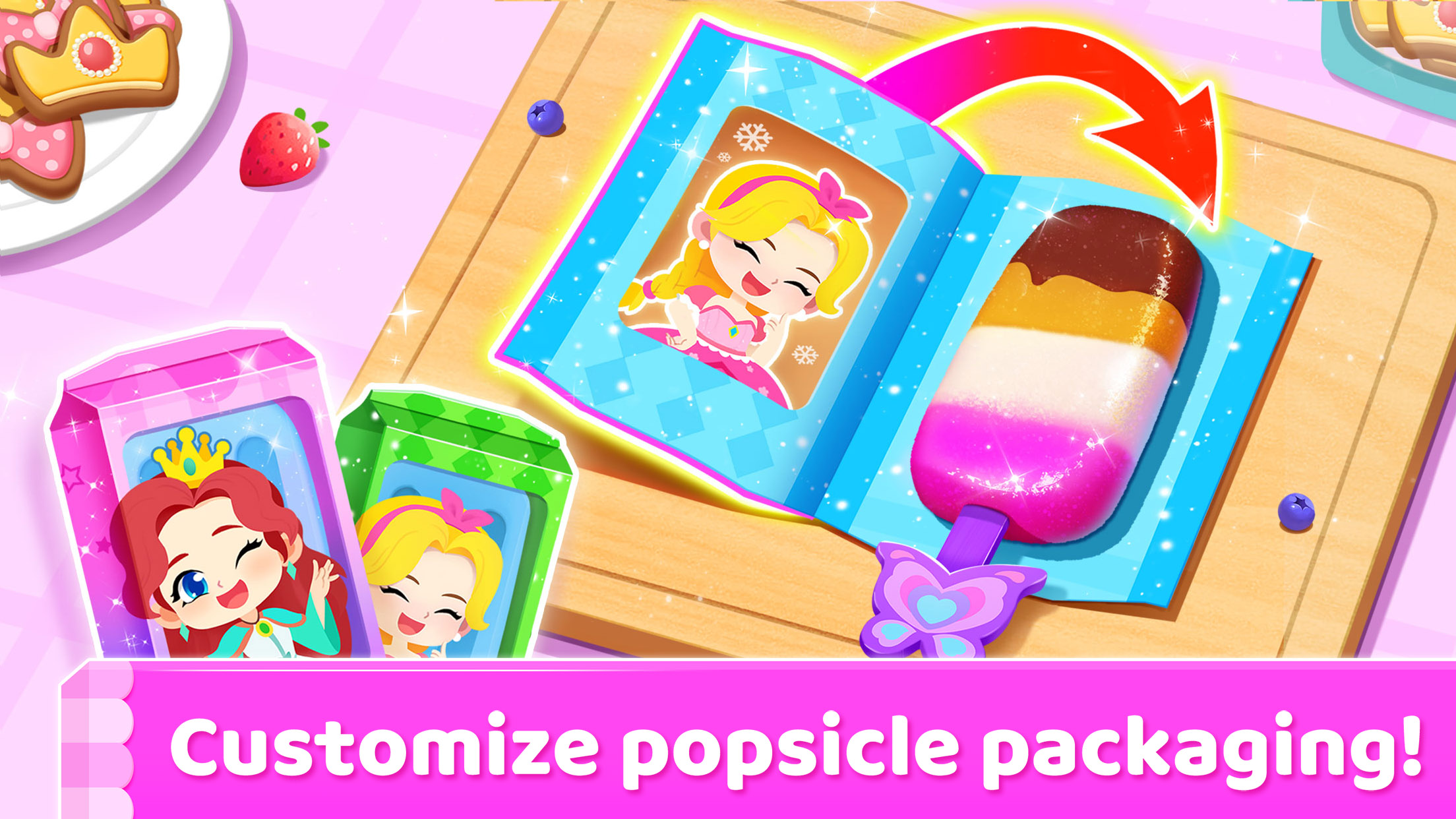 اسکرین شات 3 بازی Little Panda's Ice Cream Games