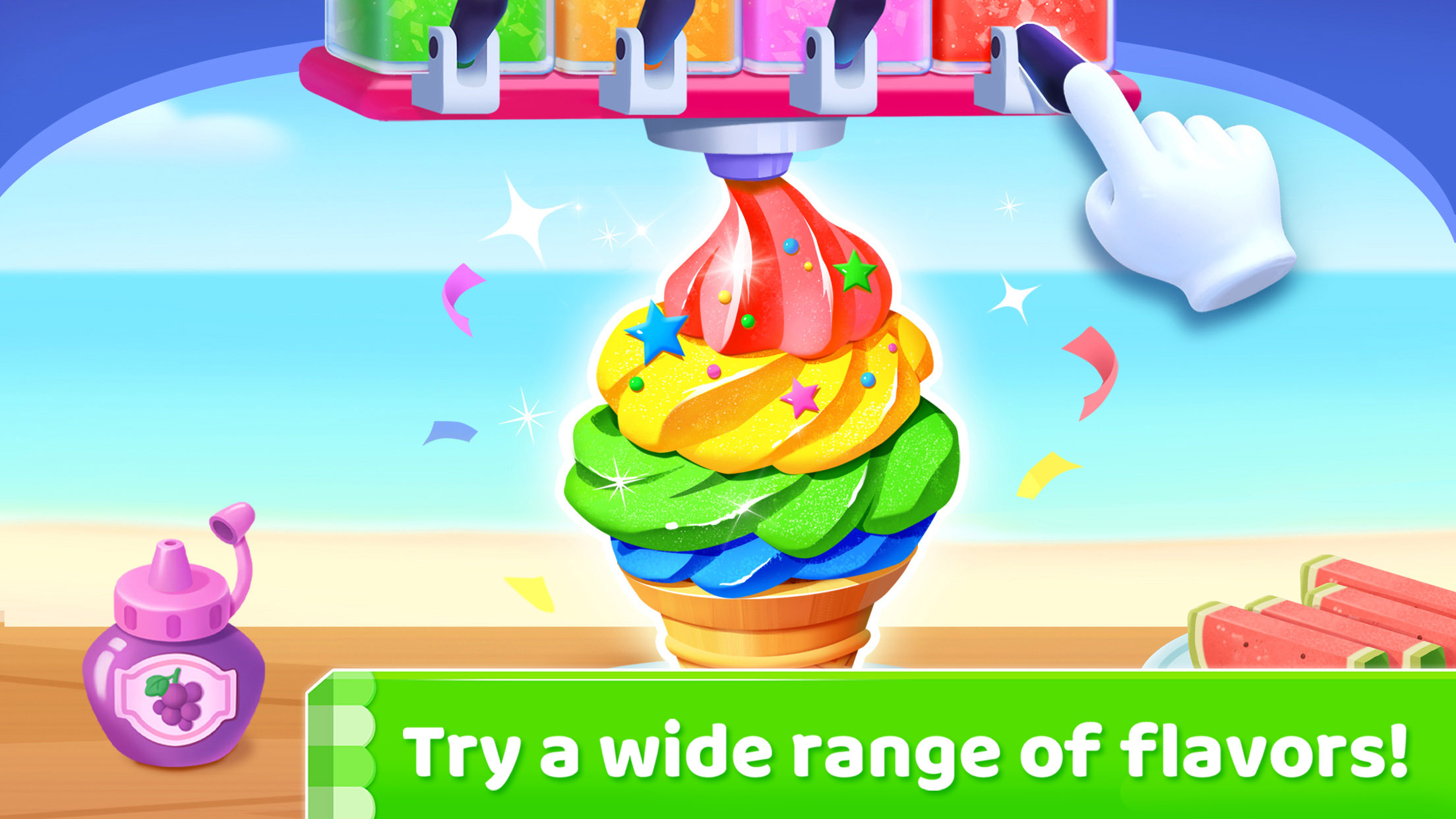 اسکرین شات 5 بازی Little Panda's Ice Cream Game