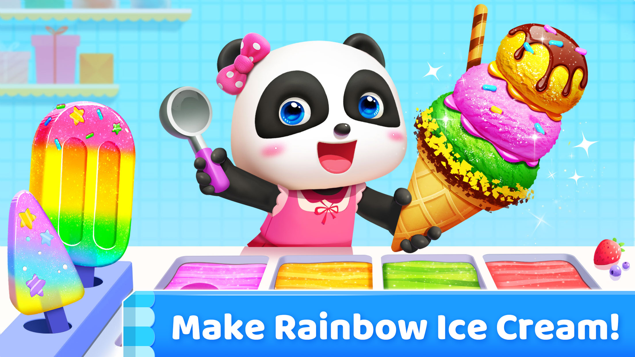اسکرین شات 2 بازی Little Panda's Ice Cream Games