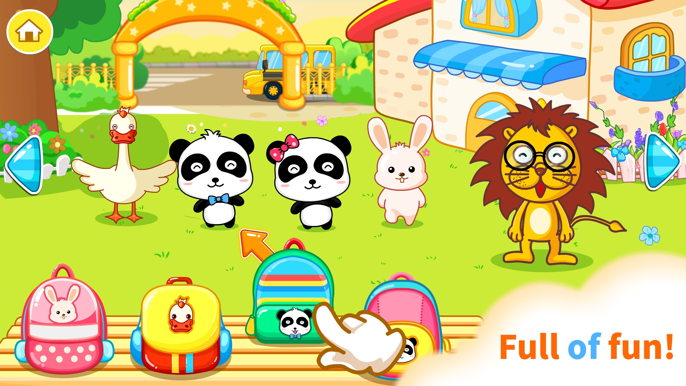 اسکرین شات 6 بازی Baby Panda Kindergarten