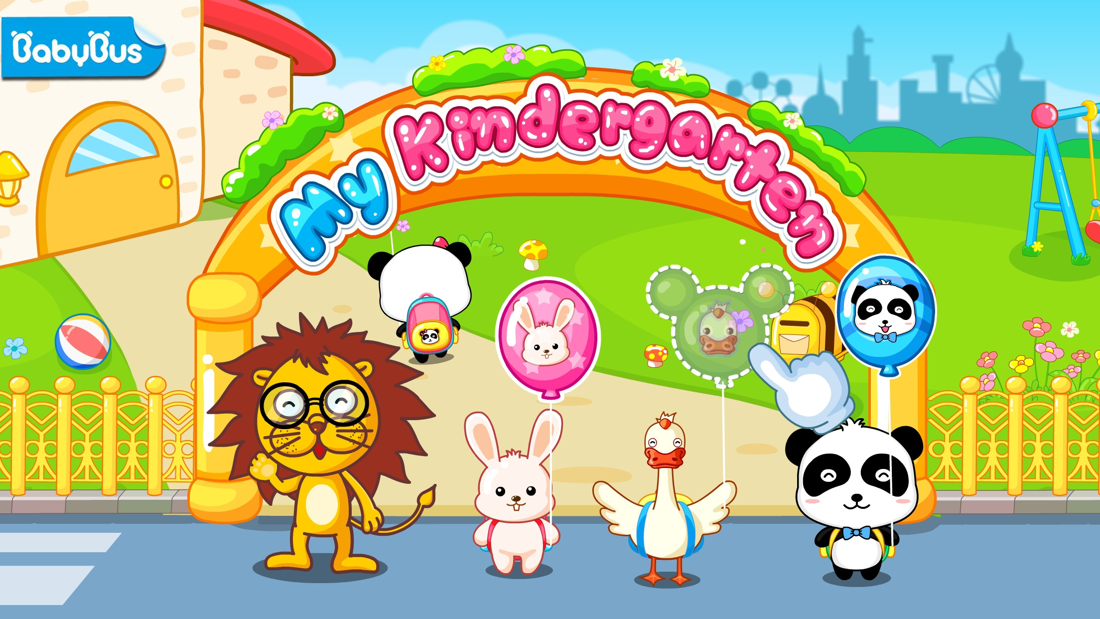 اسکرین شات 1 بازی Baby Panda Kindergarten