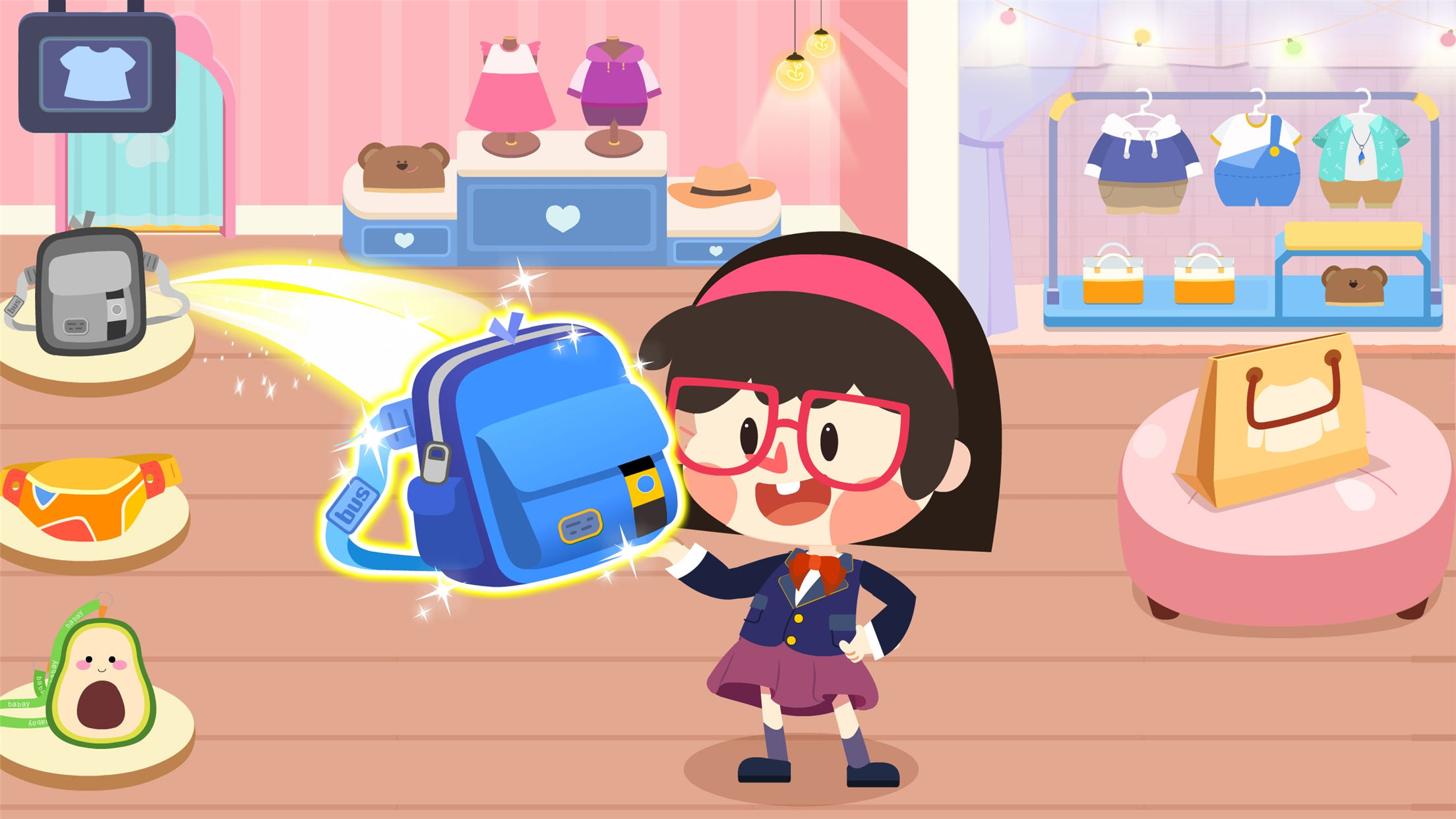 اسکرین شات 3 بازی Baby Panda's Town: Mall