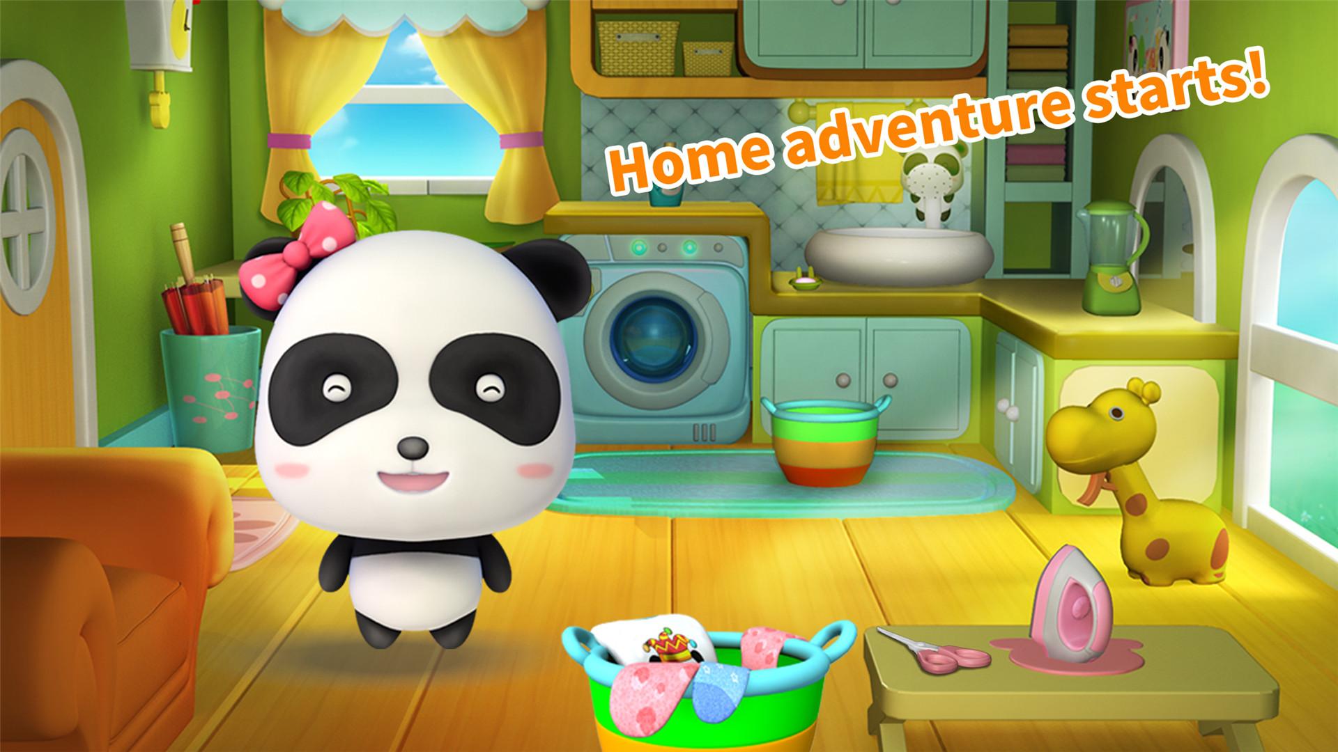 اسکرین شات 5 بازی Cleaning Fun - Baby Panda