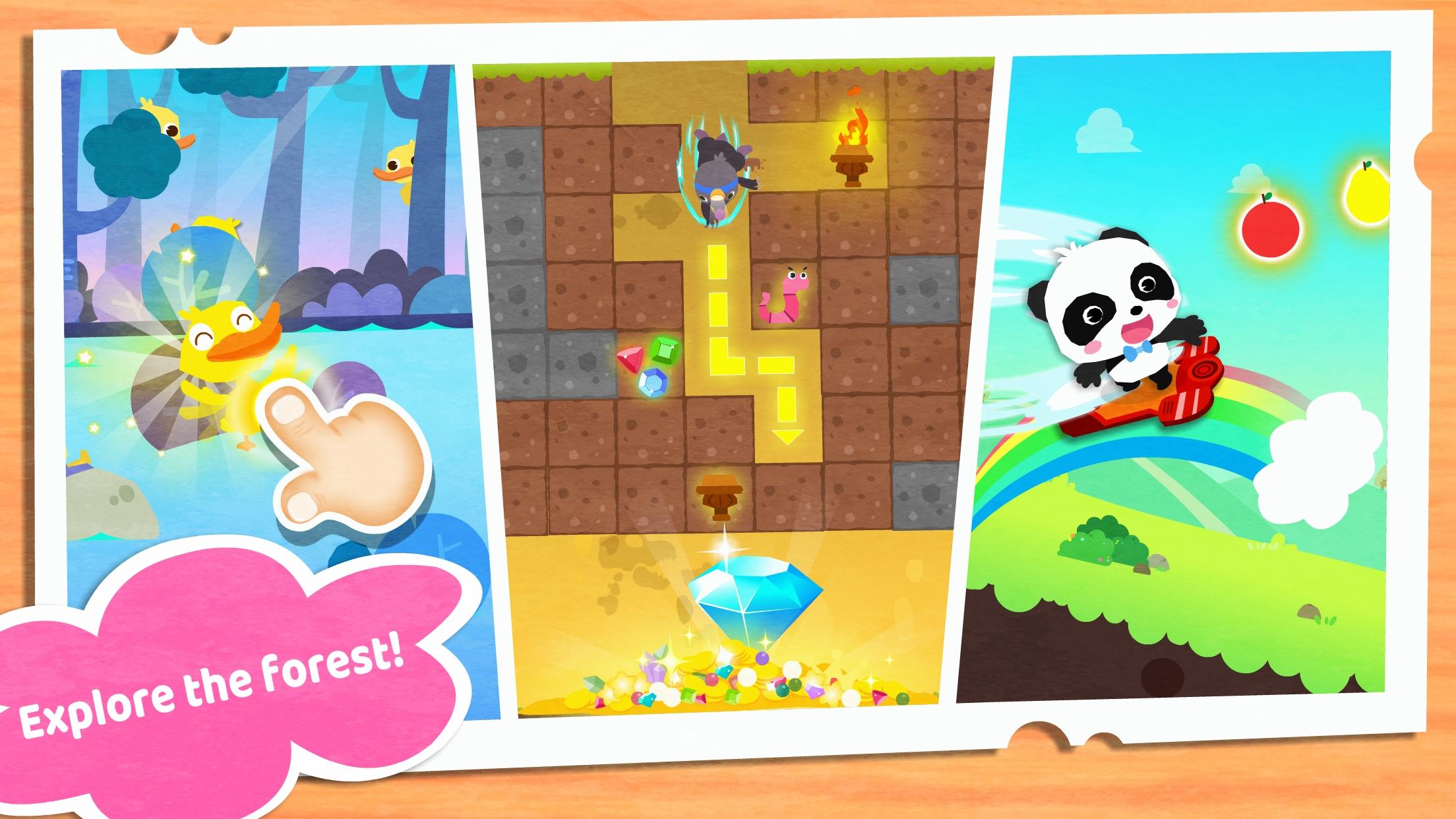 اسکرین شات 3 بازی Little Panda’s Camping Trip