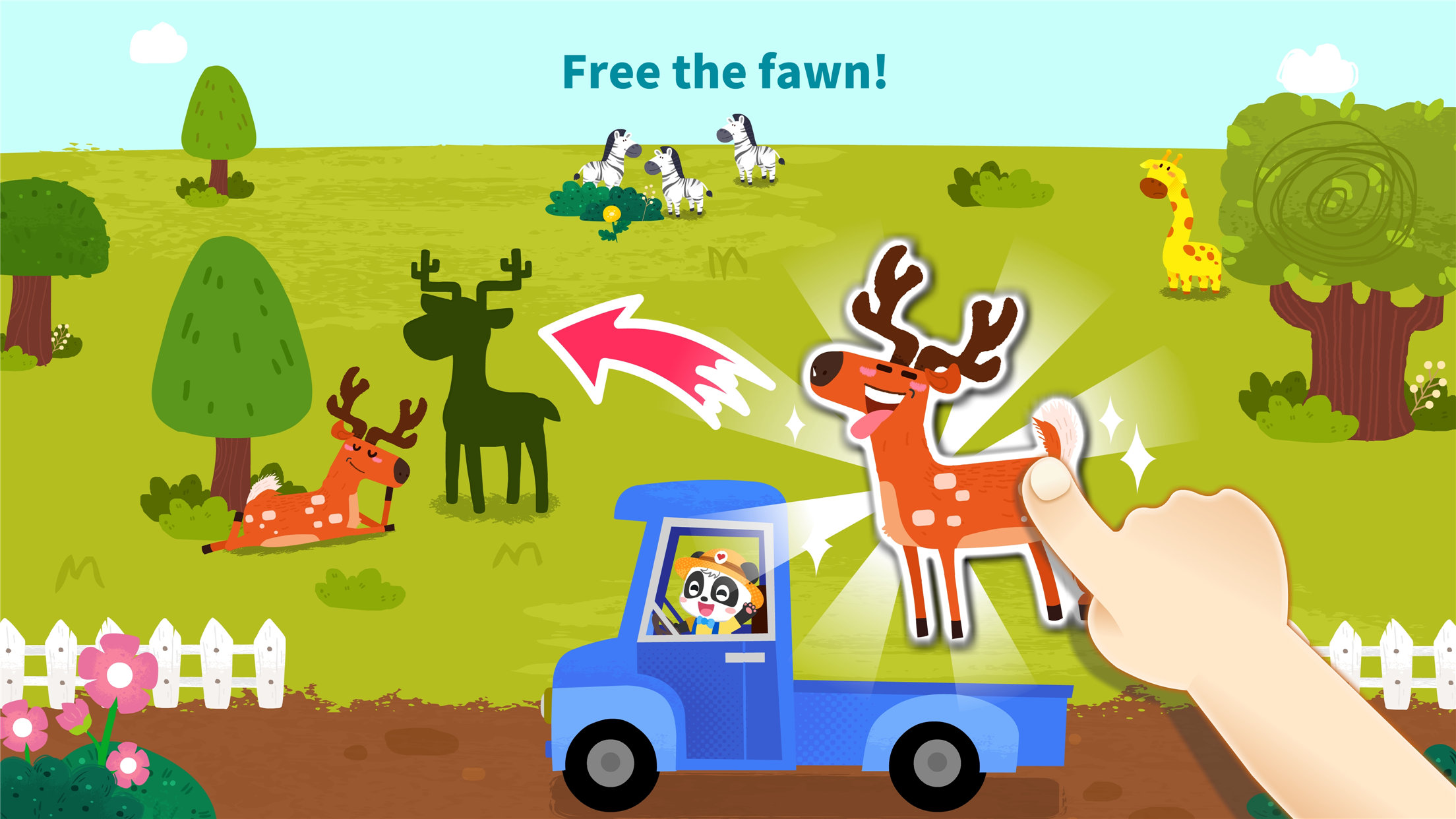 اسکرین شات 5 بازی Baby Panda: Care for animals