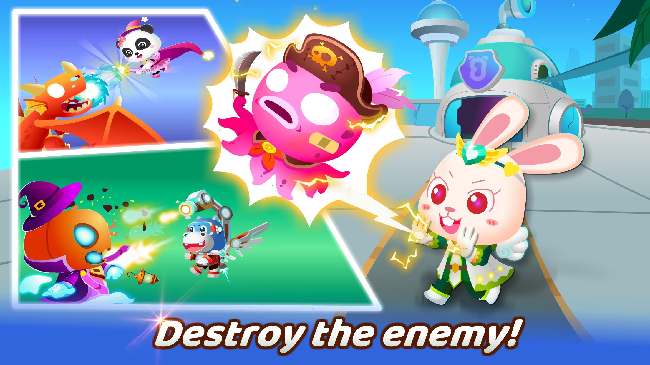 اسکرین شات 4 بازی Little Panda's Hero Battle