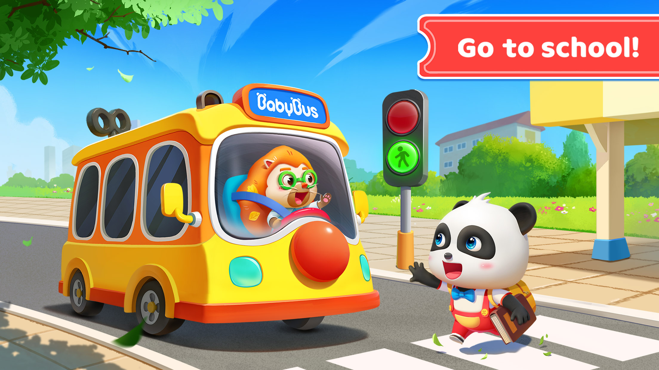 اسکرین شات 5 بازی Baby Panda's School Bus