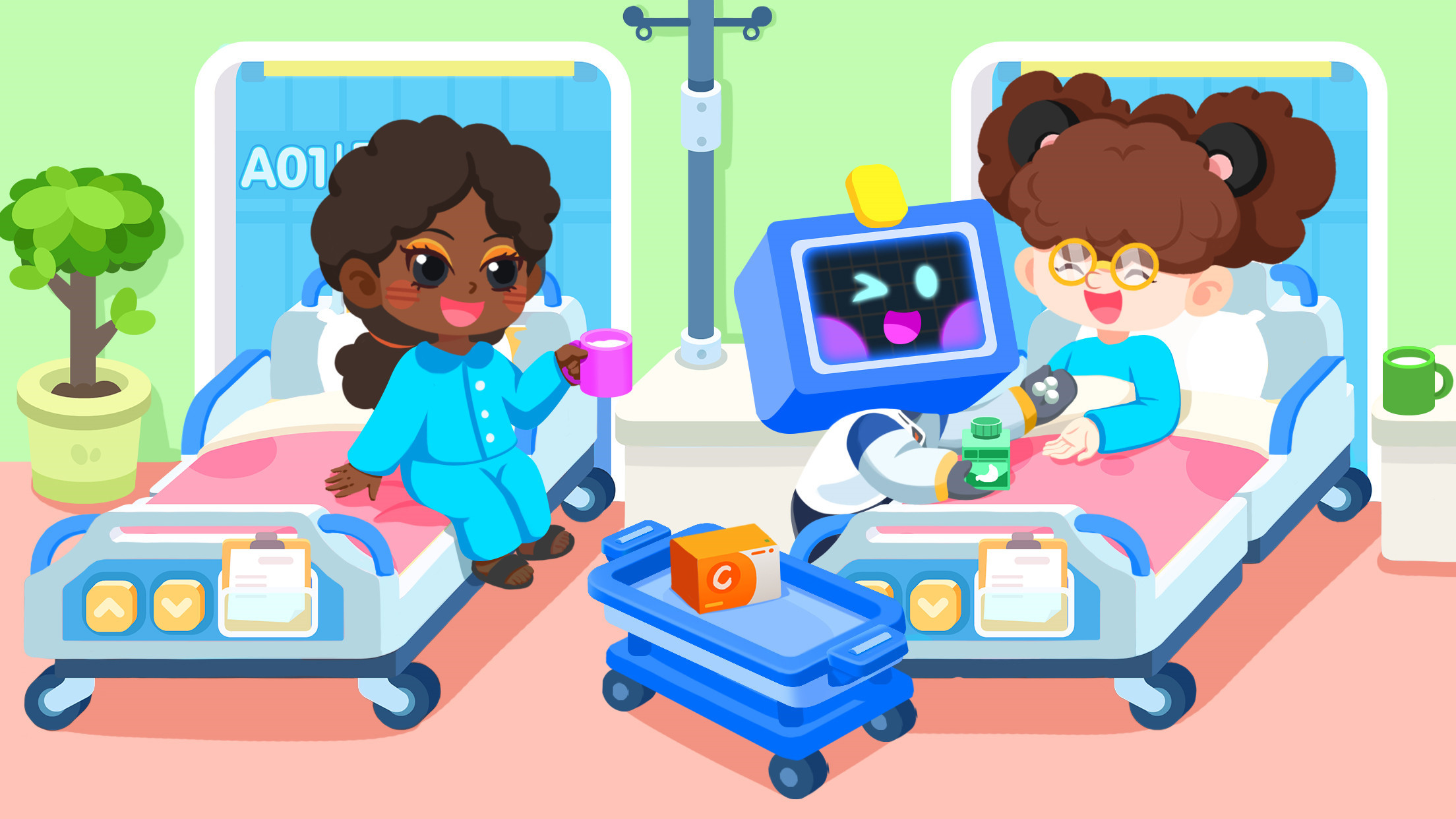 اسکرین شات 6 بازی Baby Panda's Town: Hospital
