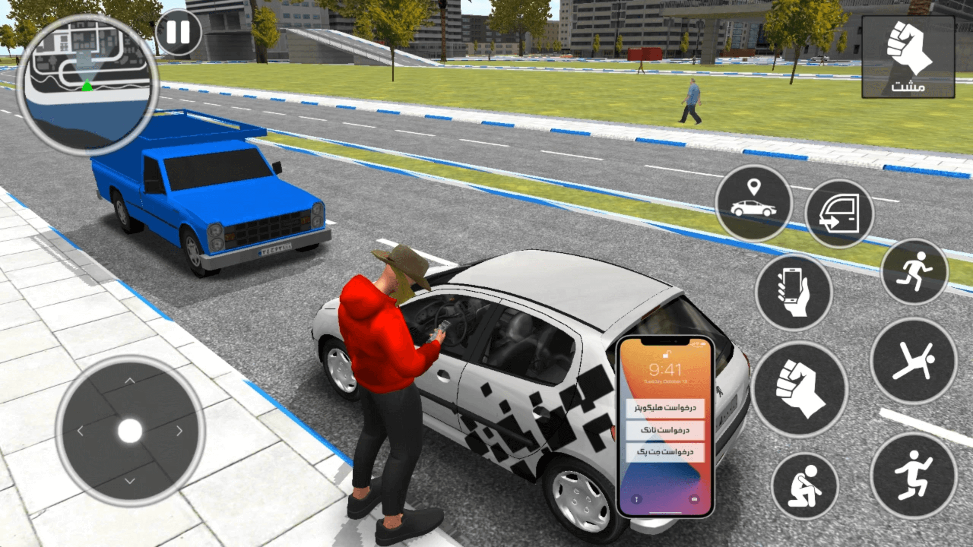 اسکرین شات 6 بازی ماشین بازی ایرانی 2023 : گشت آزاد