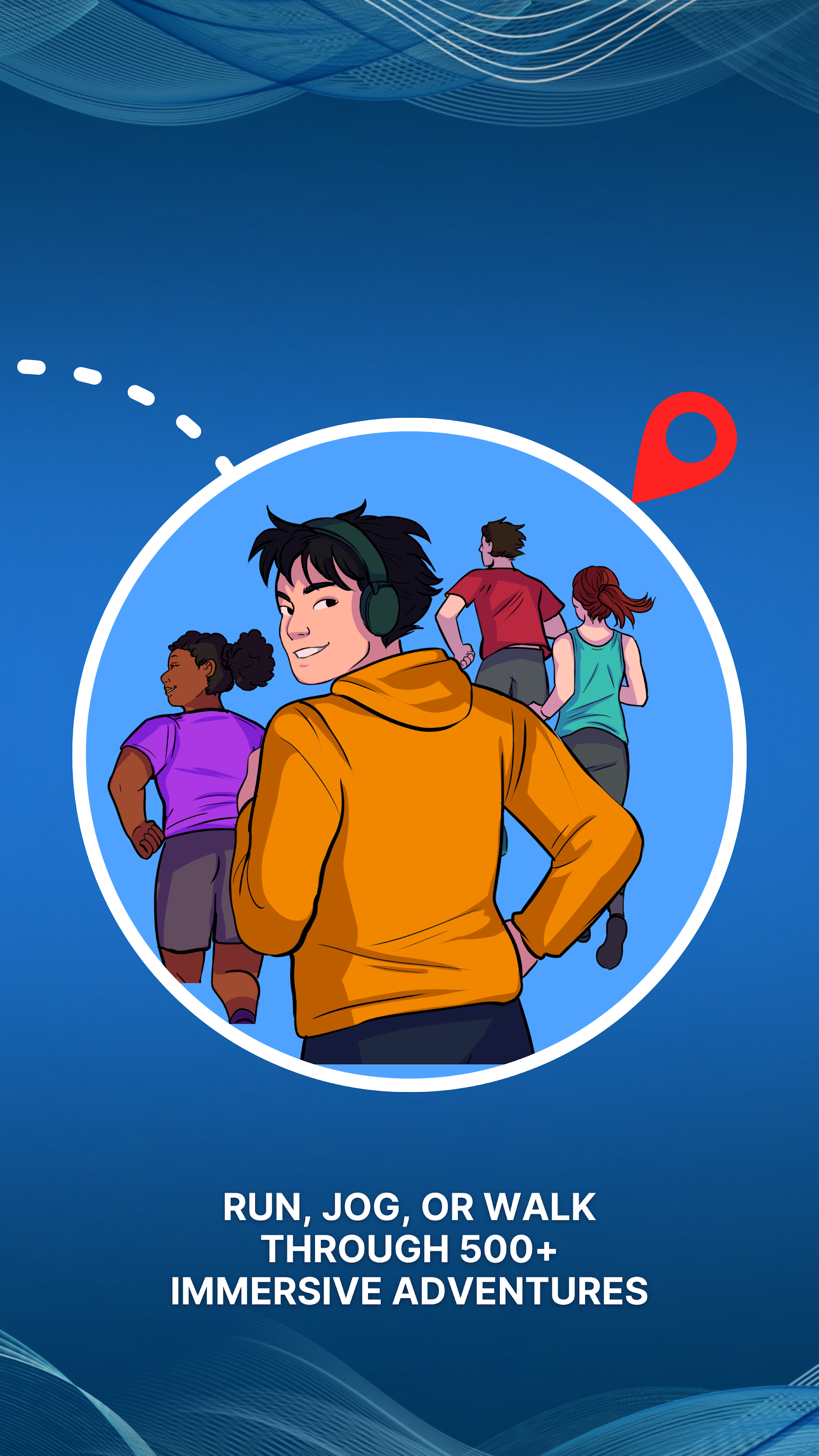 اسکرین شات 5 برنامه Zombies, Run!