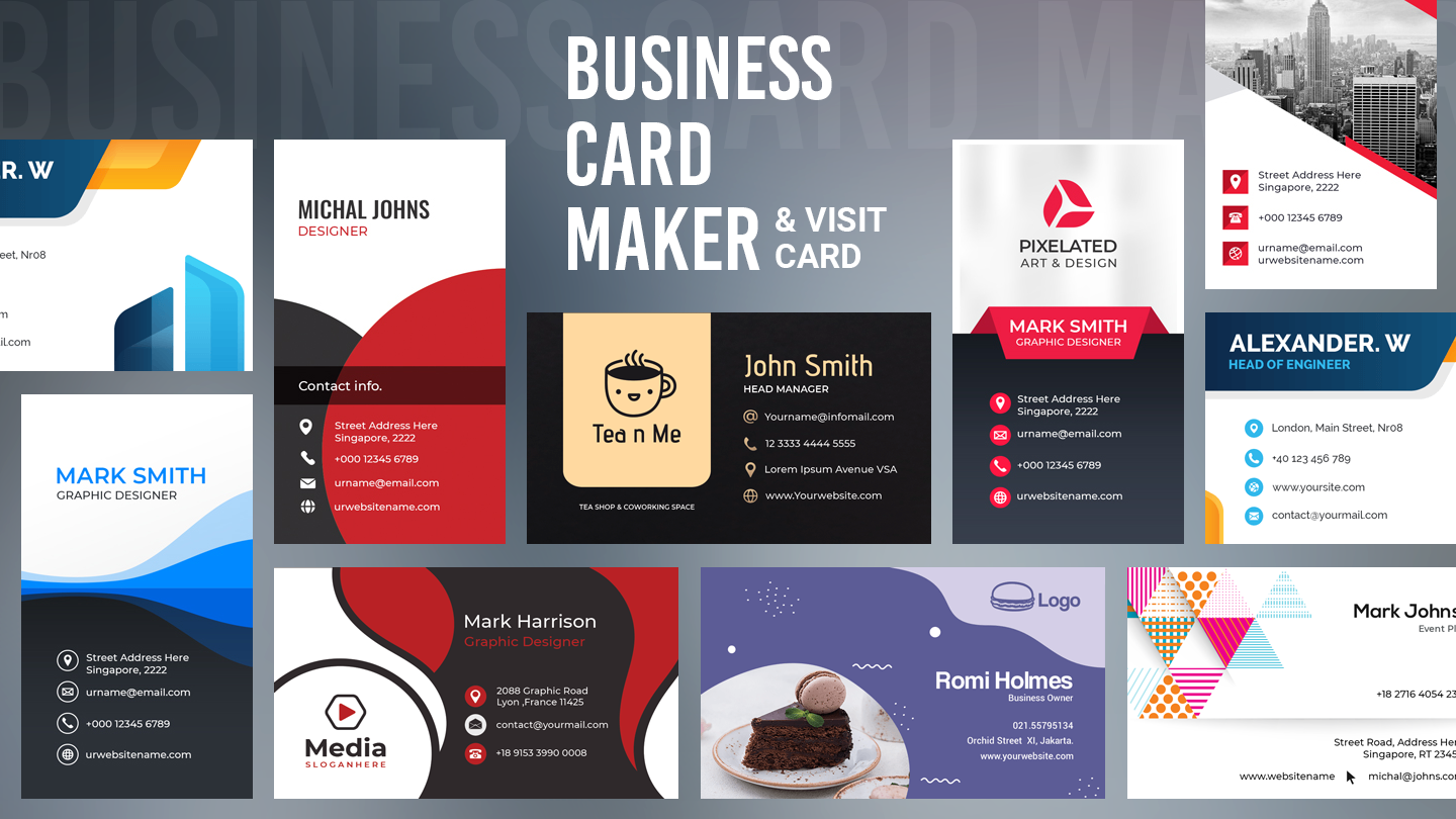 اسکرین شات 7 برنامه Ultimate Business Card Maker