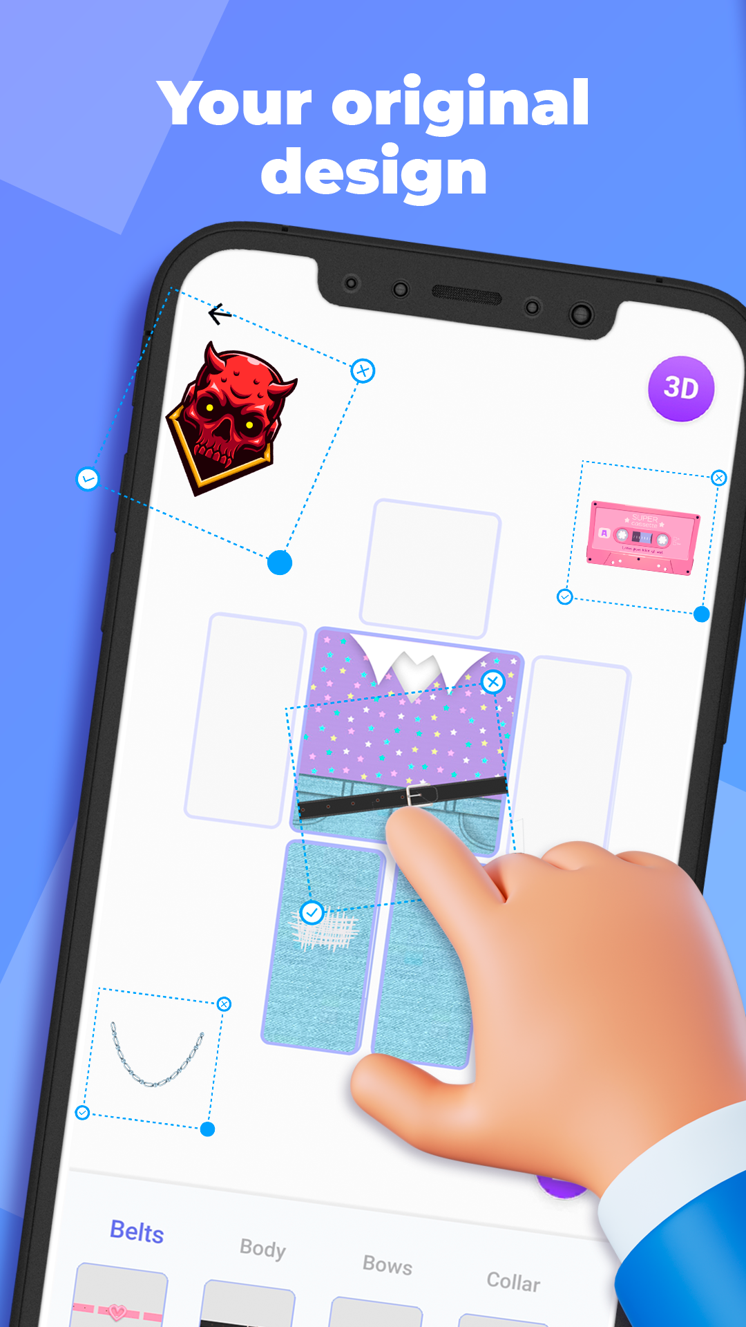 اسکرین شات 2 برنامه Makerblox - Create Skins