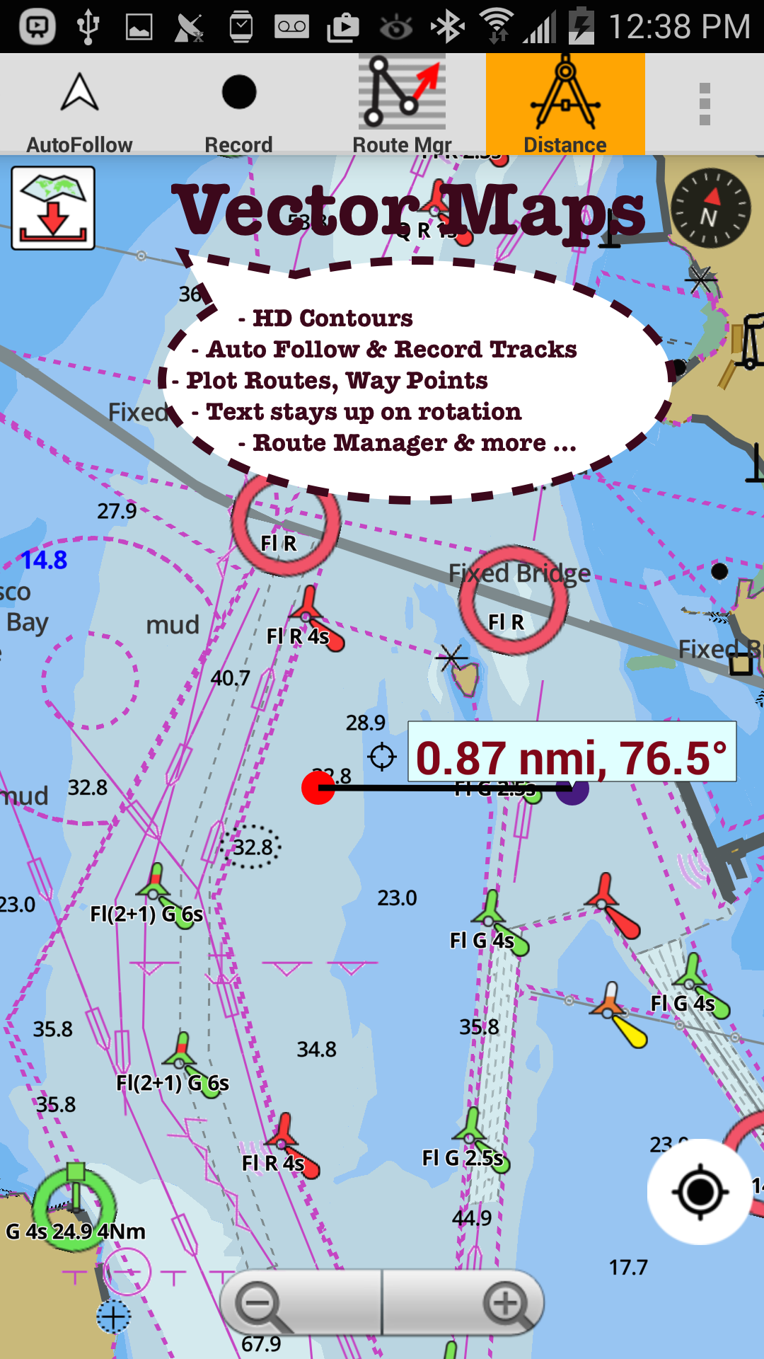 اسکرین شات 3 برنامه i-Boating:Marine Navigation