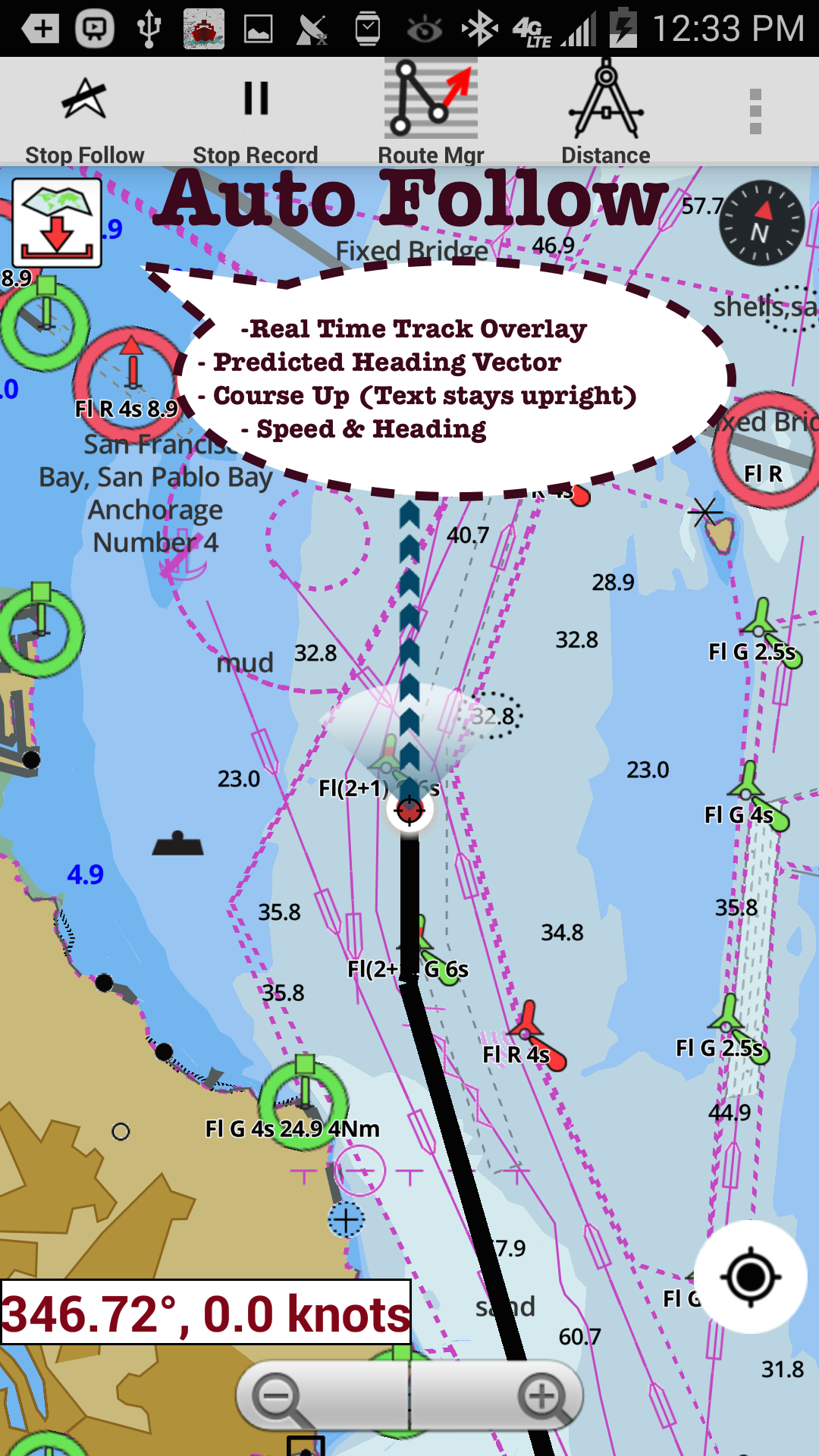 اسکرین شات 1 برنامه i-Boating:Marine Navigation