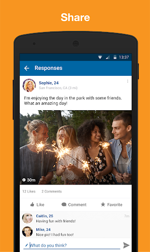 اسکرین شات 3 برنامه SKOUT - Meet, Chat, Go Live