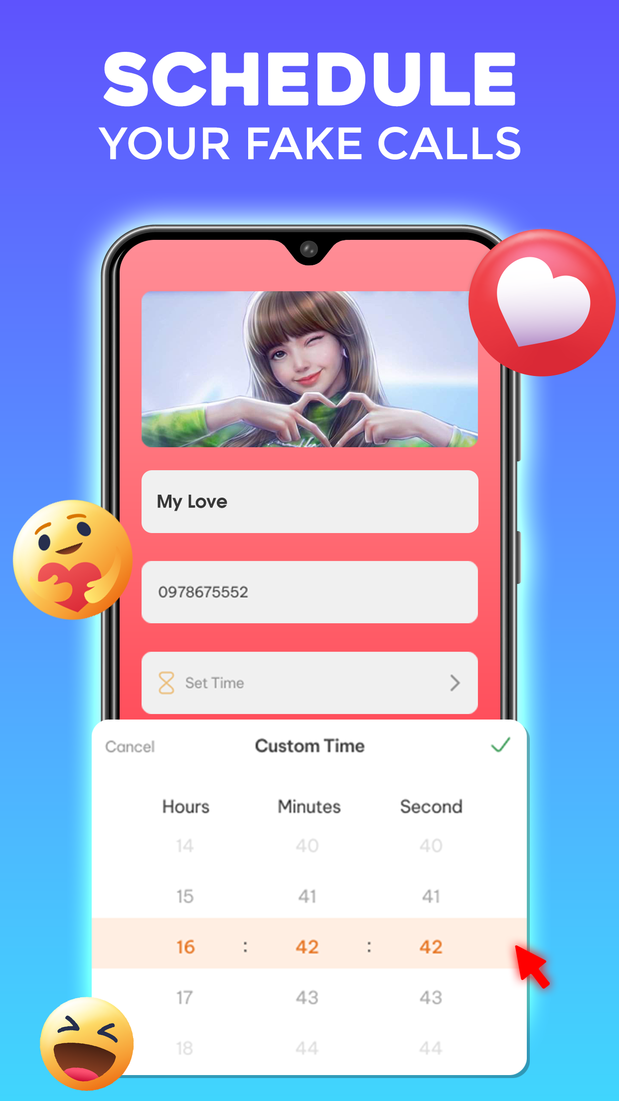 اسکرین شات 5 برنامه Fake Phone Calls: Funny Prank