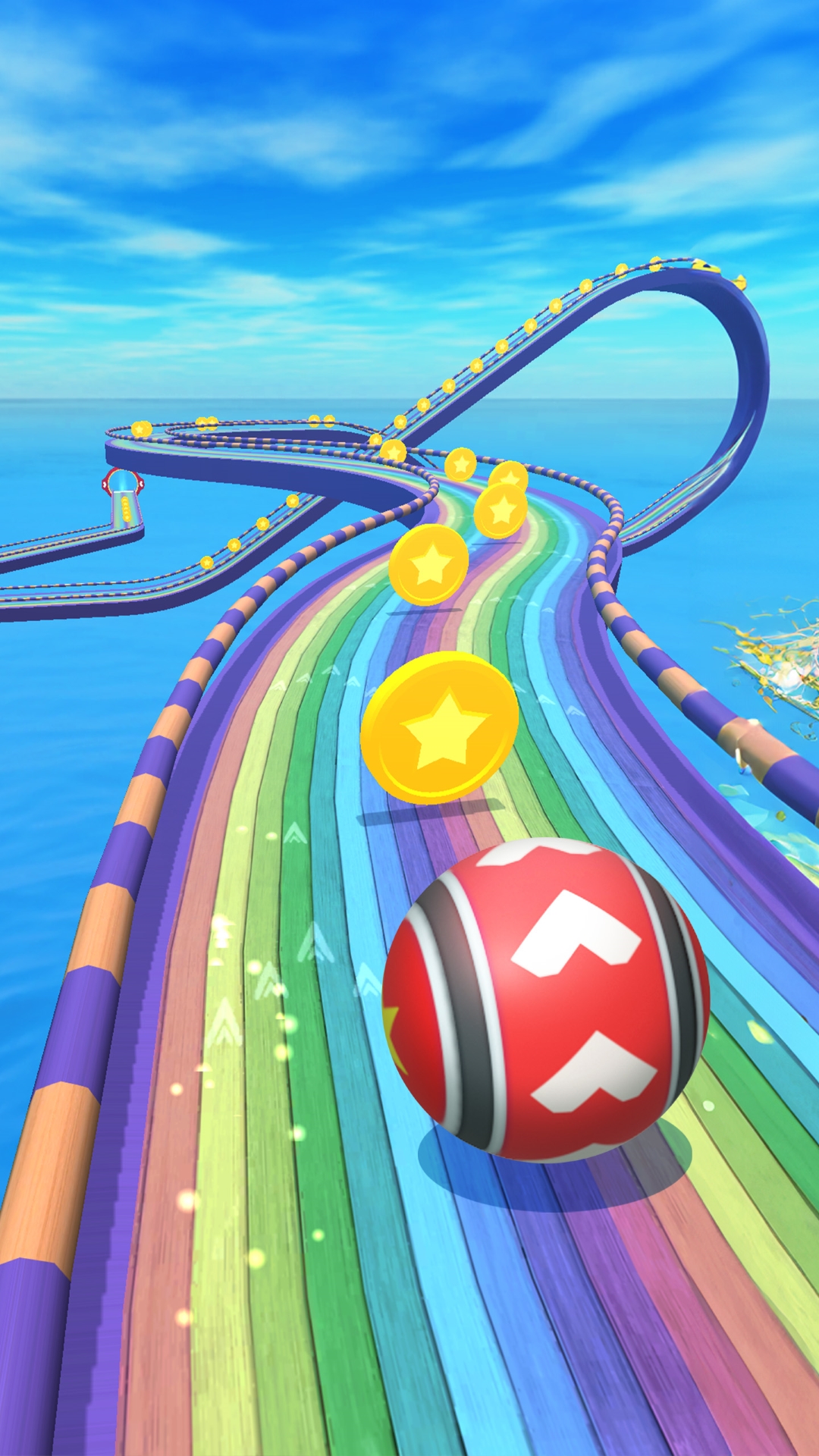 اسکرین شات 7 بازی 3D Super Rolling Ball Race