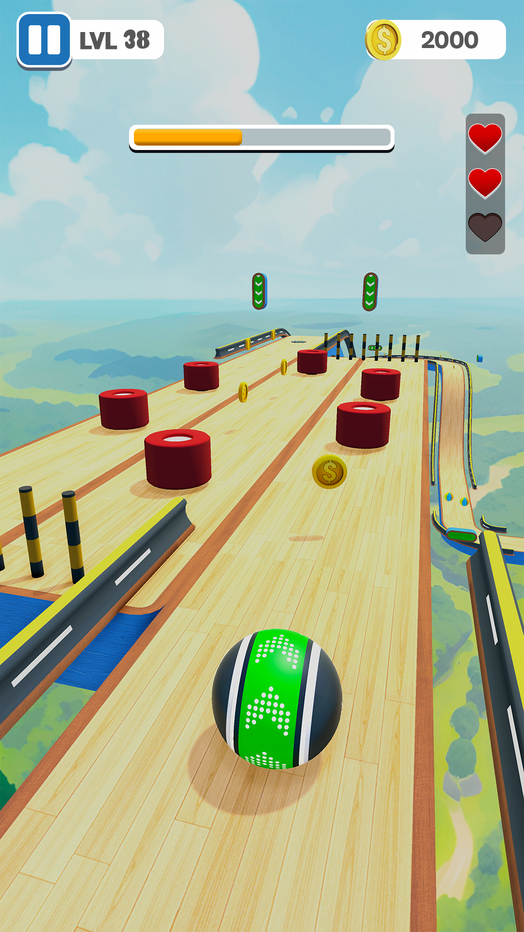 اسکرین شات 6 بازی Skyball Run Rolling Ball Game