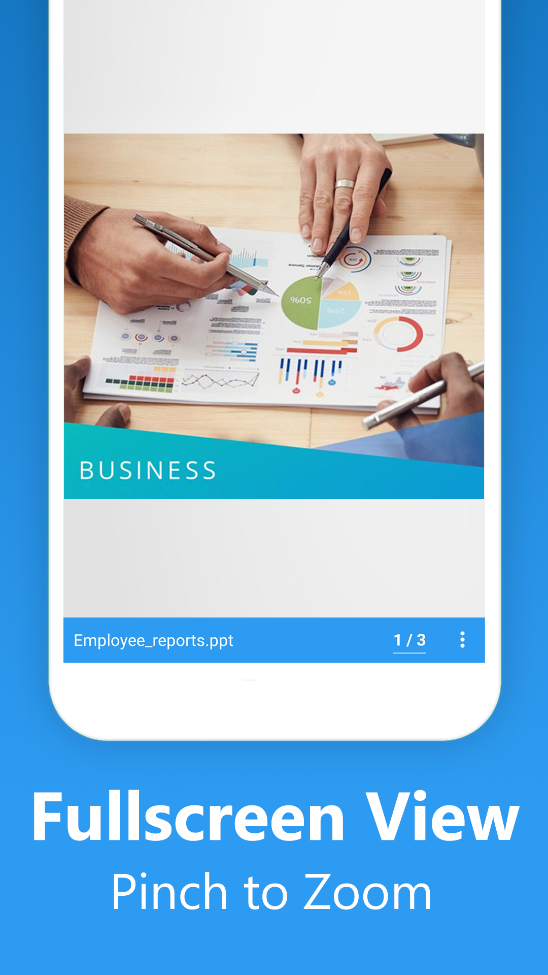 اسکرین شات 1 برنامه PPT Reader: PPTX Slides Viewer