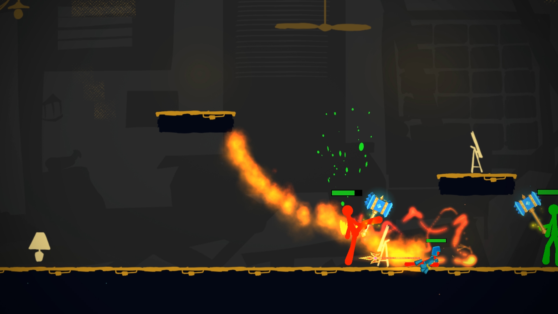 اسکرین شات 4 بازی Stickmen Exile Fighter