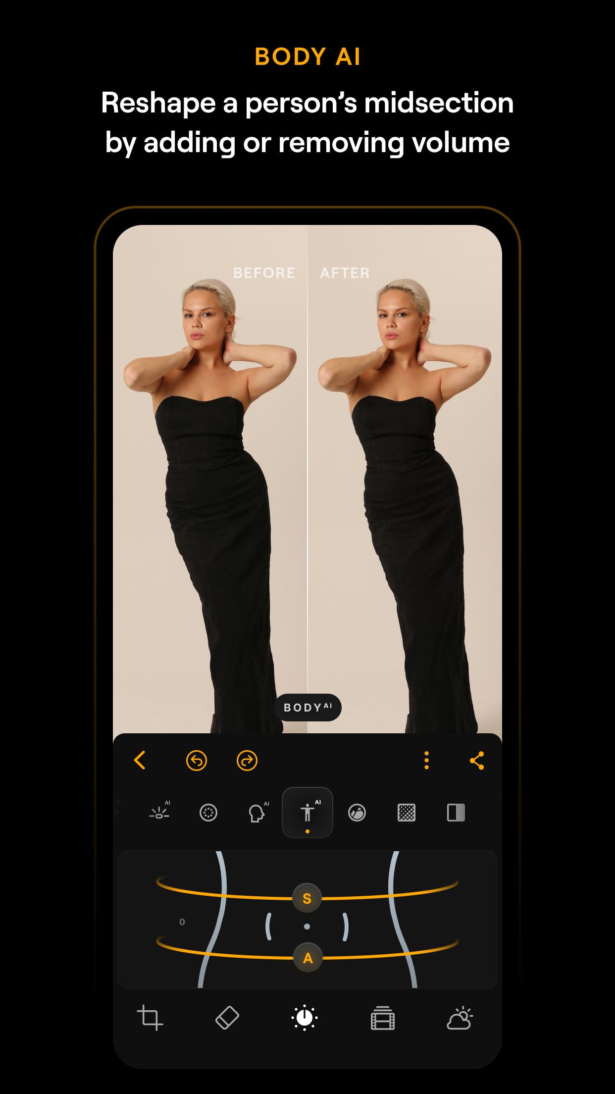 اسکرین شات 6 برنامه Luminar: AI Photo Editor