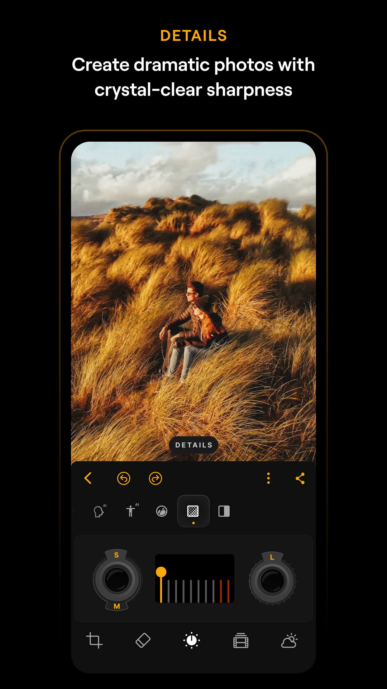 اسکرین شات 8 برنامه Luminar: AI Photo Editor