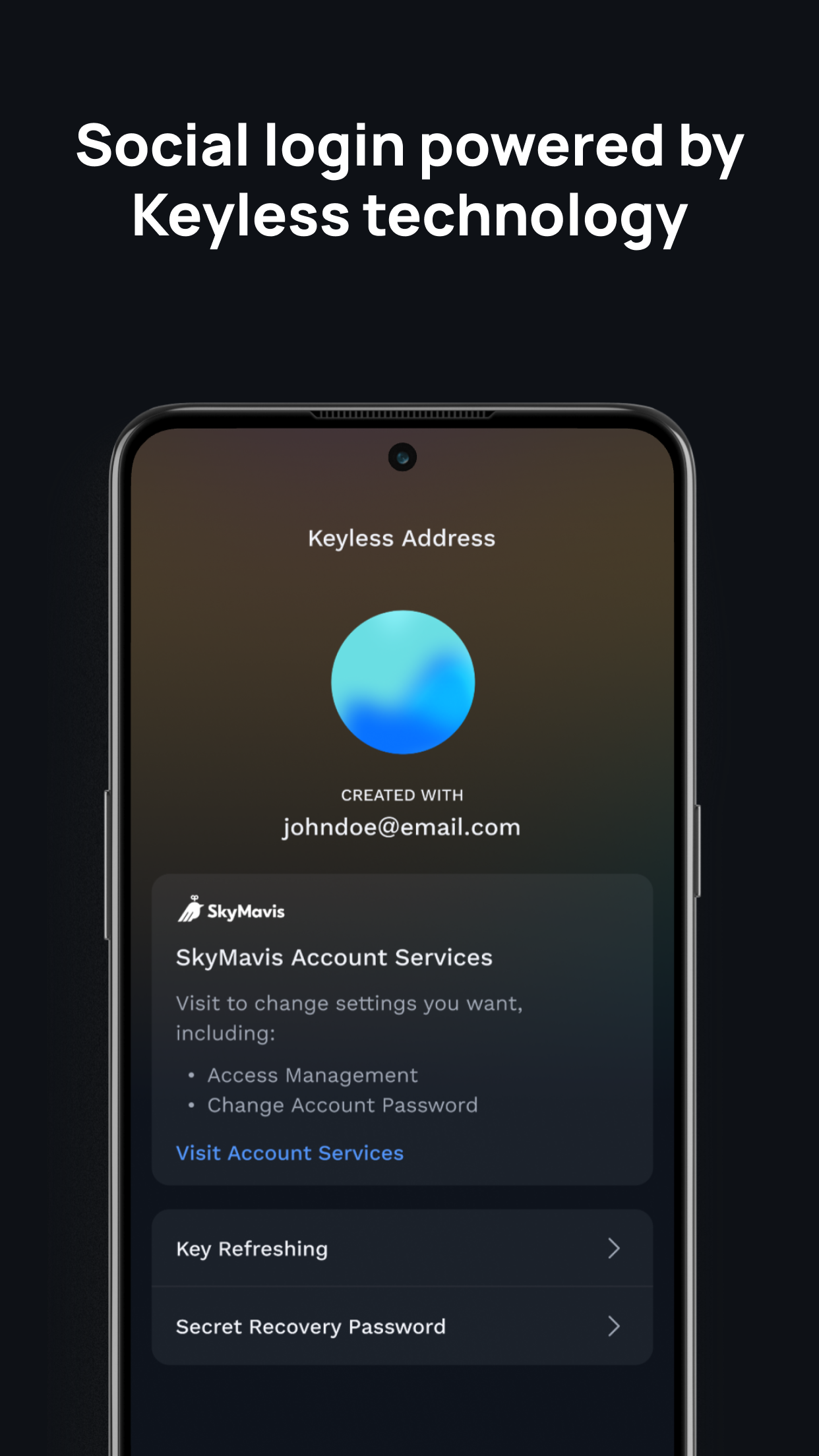 اسکرین شات 6 برنامه Ronin Wallet
