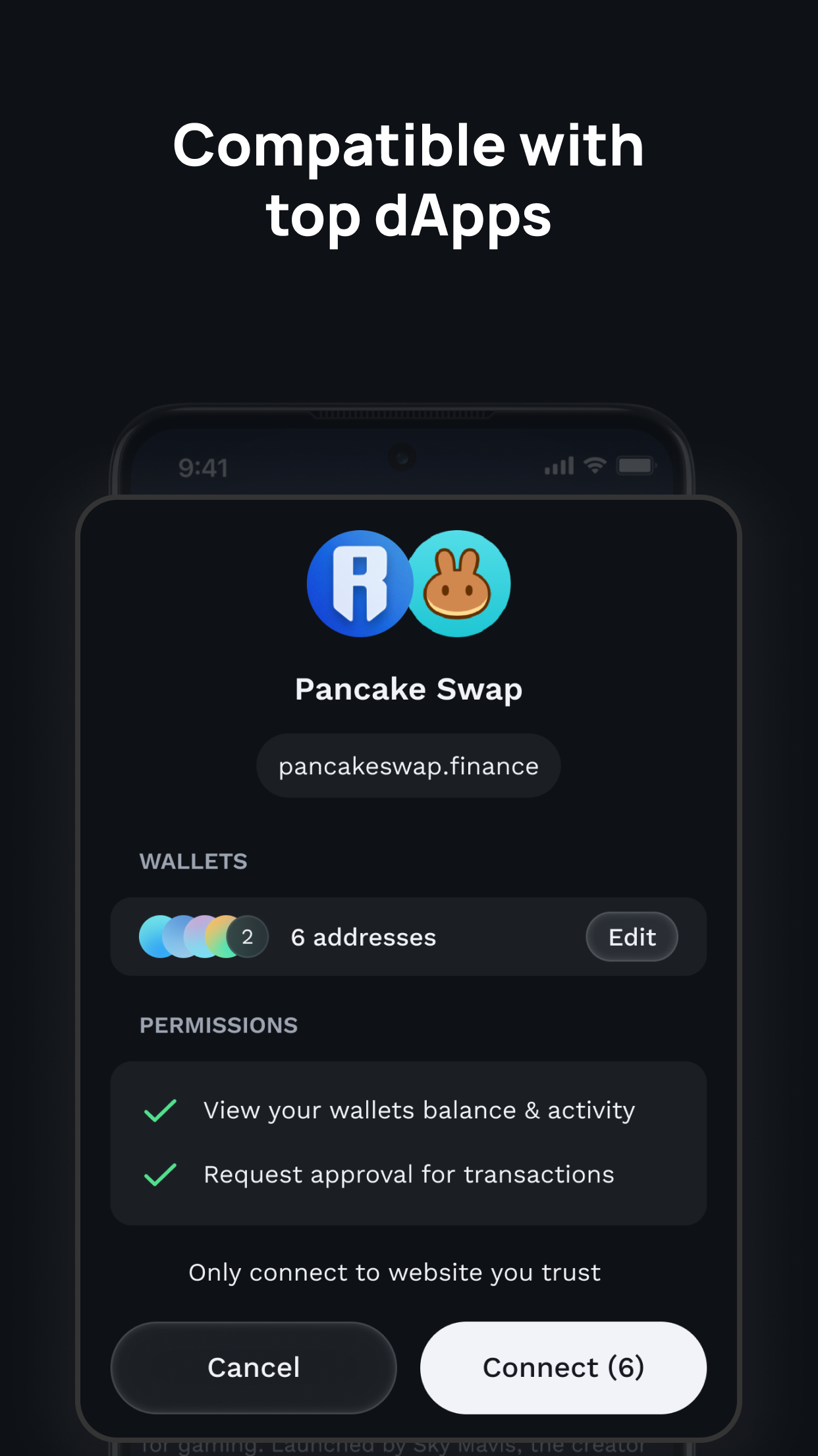 اسکرین شات 8 برنامه Ronin Wallet