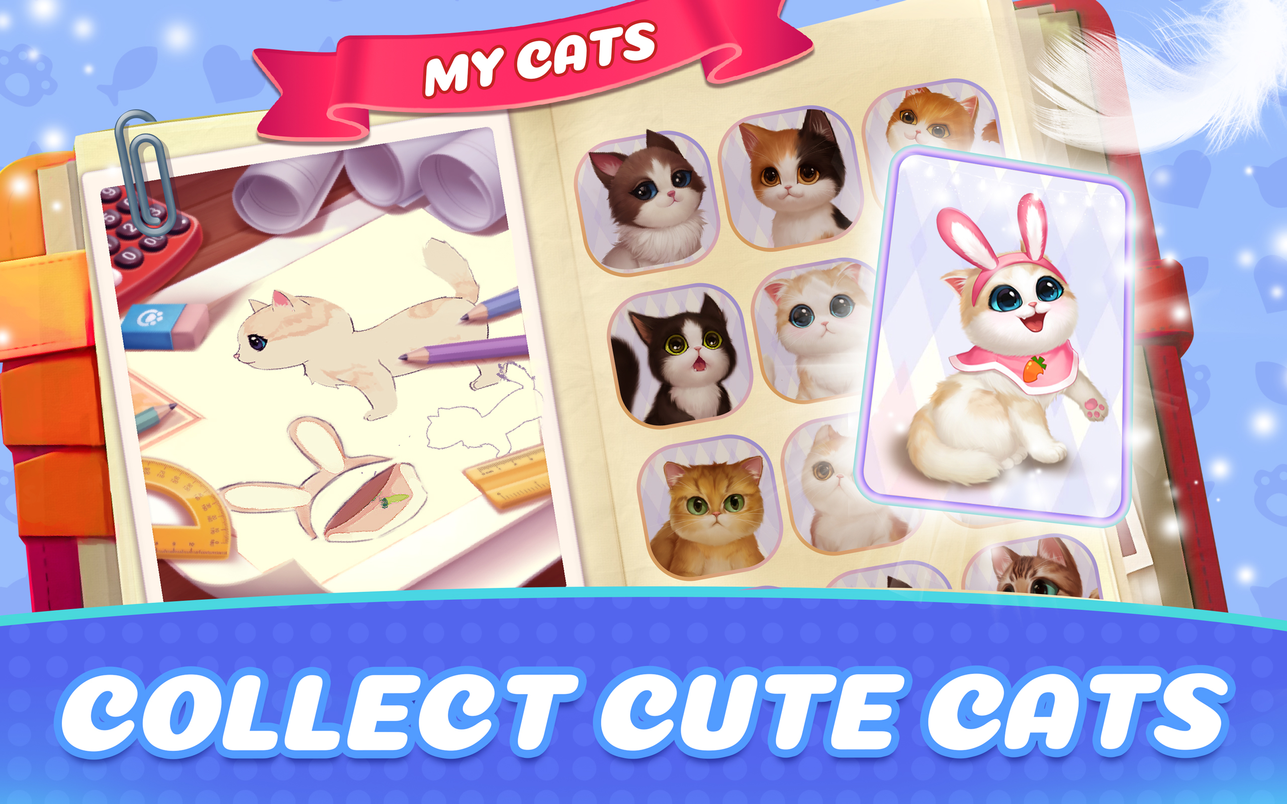 اسکرین شات 2 بازی Kitten Match