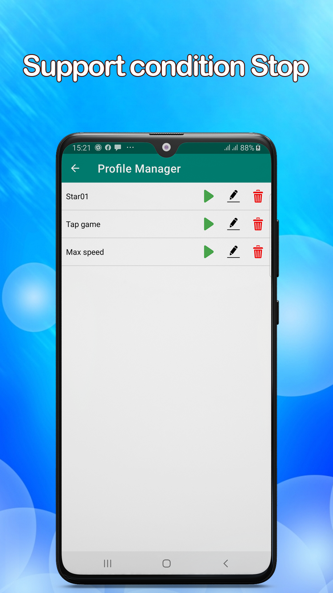 اسکرین شات 4 برنامه Auto Clicker - Quick Touch