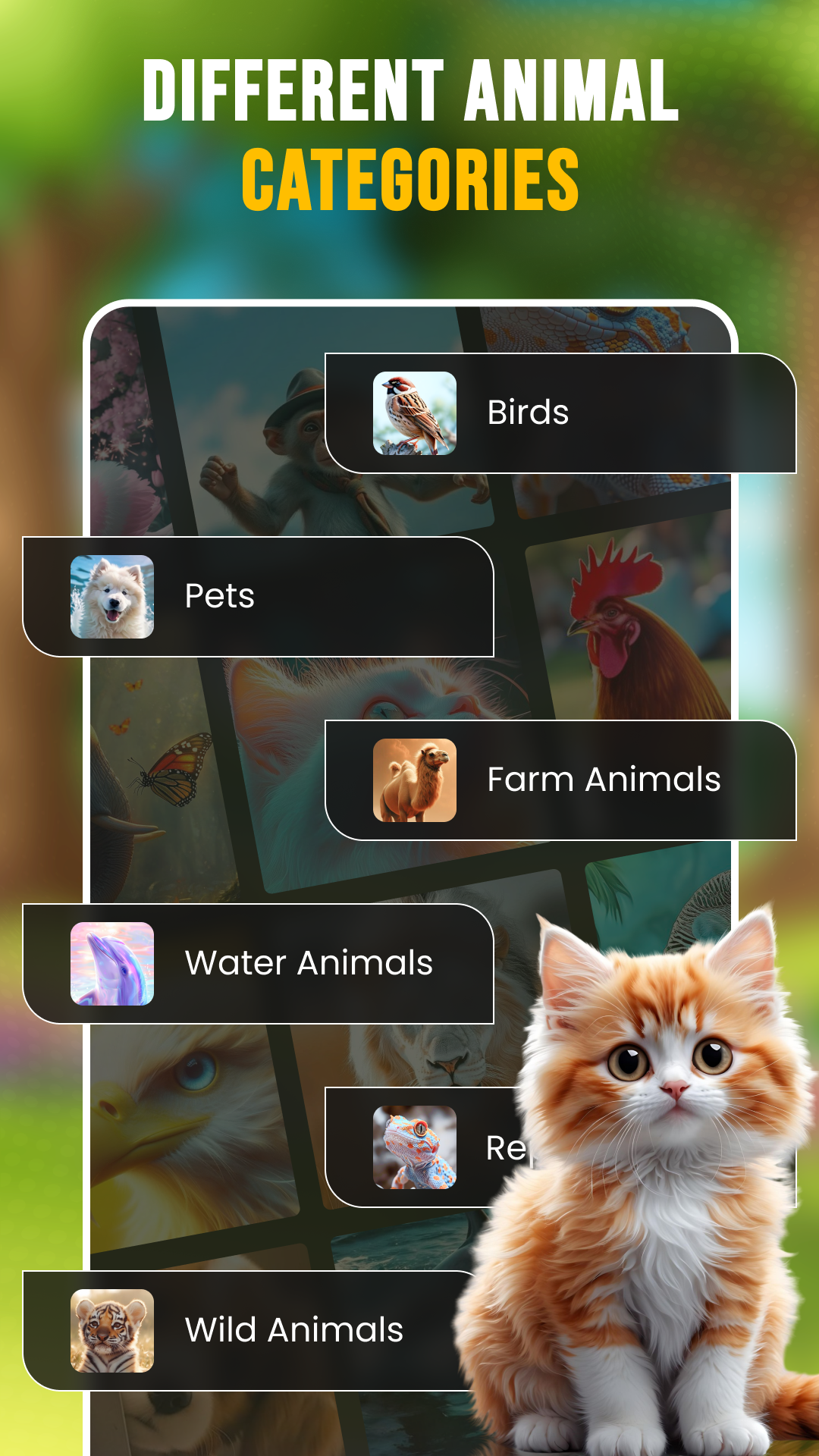 اسکرین شات 4 برنامه Animal Ringtones
