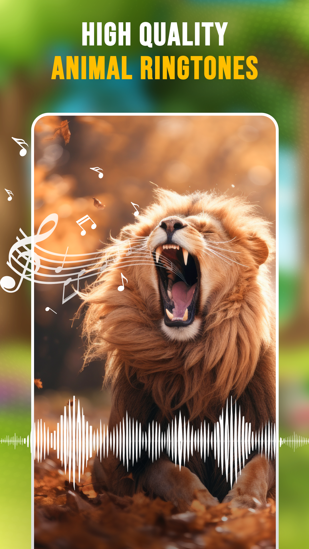 اسکرین شات 5 برنامه Animal Ringtones