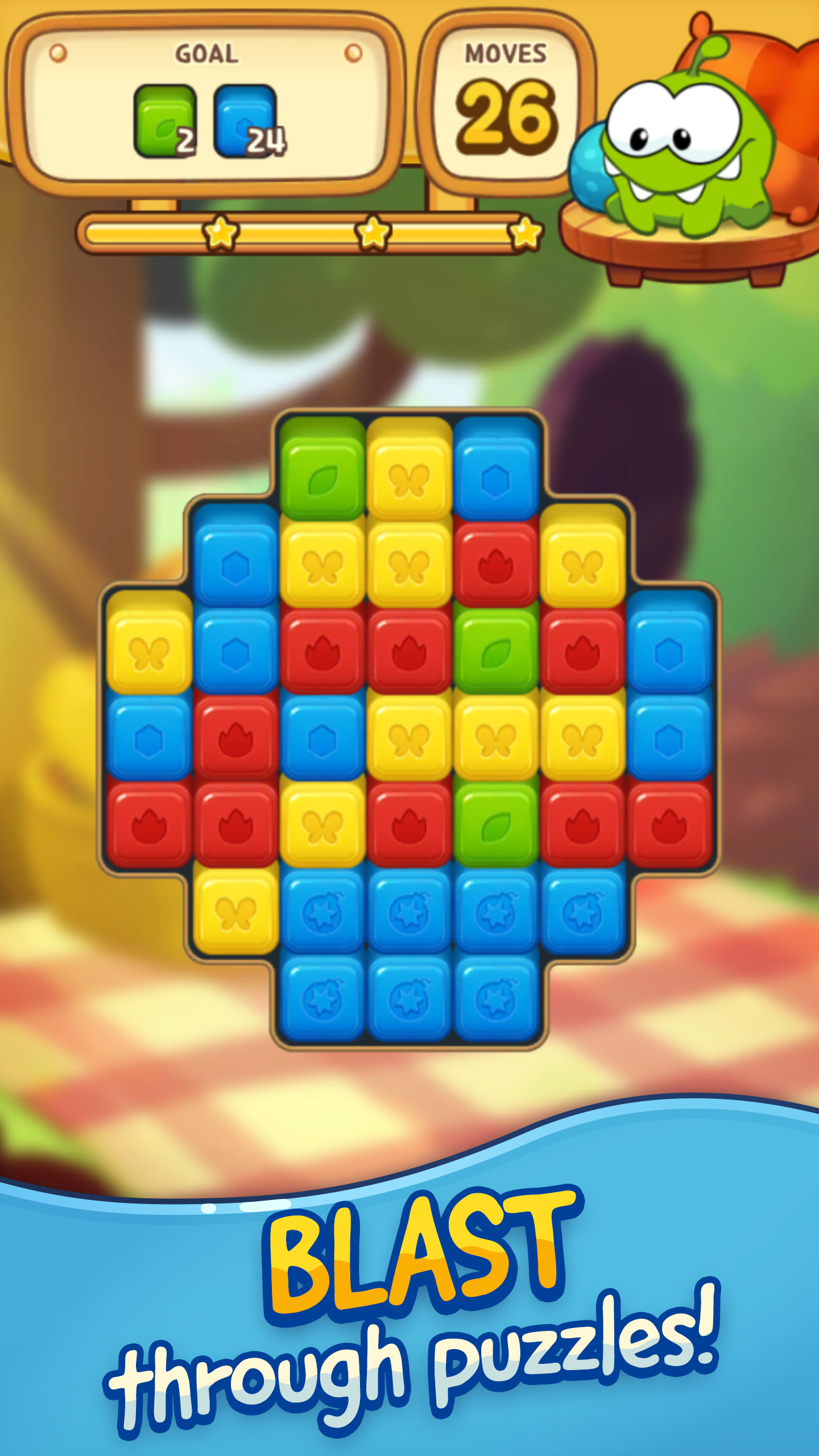 اسکرین شات 3 بازی Cut the Rope: BLAST