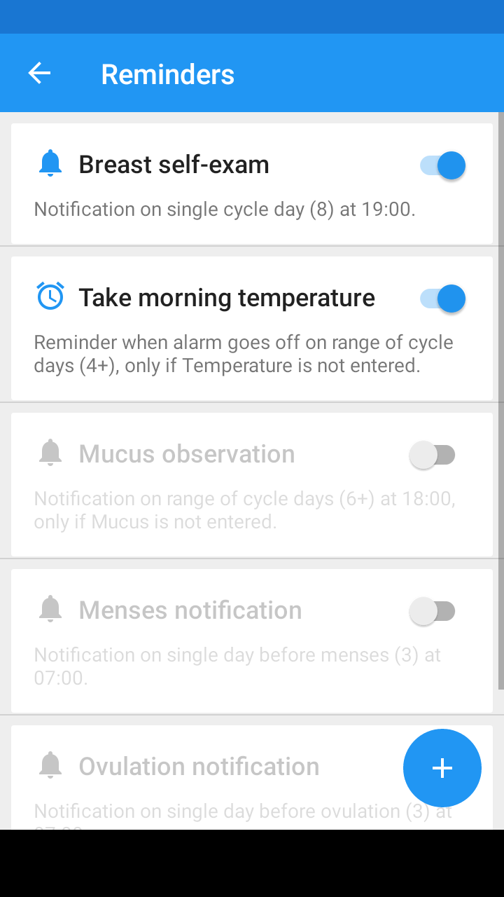 اسکرین شات 7 برنامه OvuView: Ovulation & Fertility