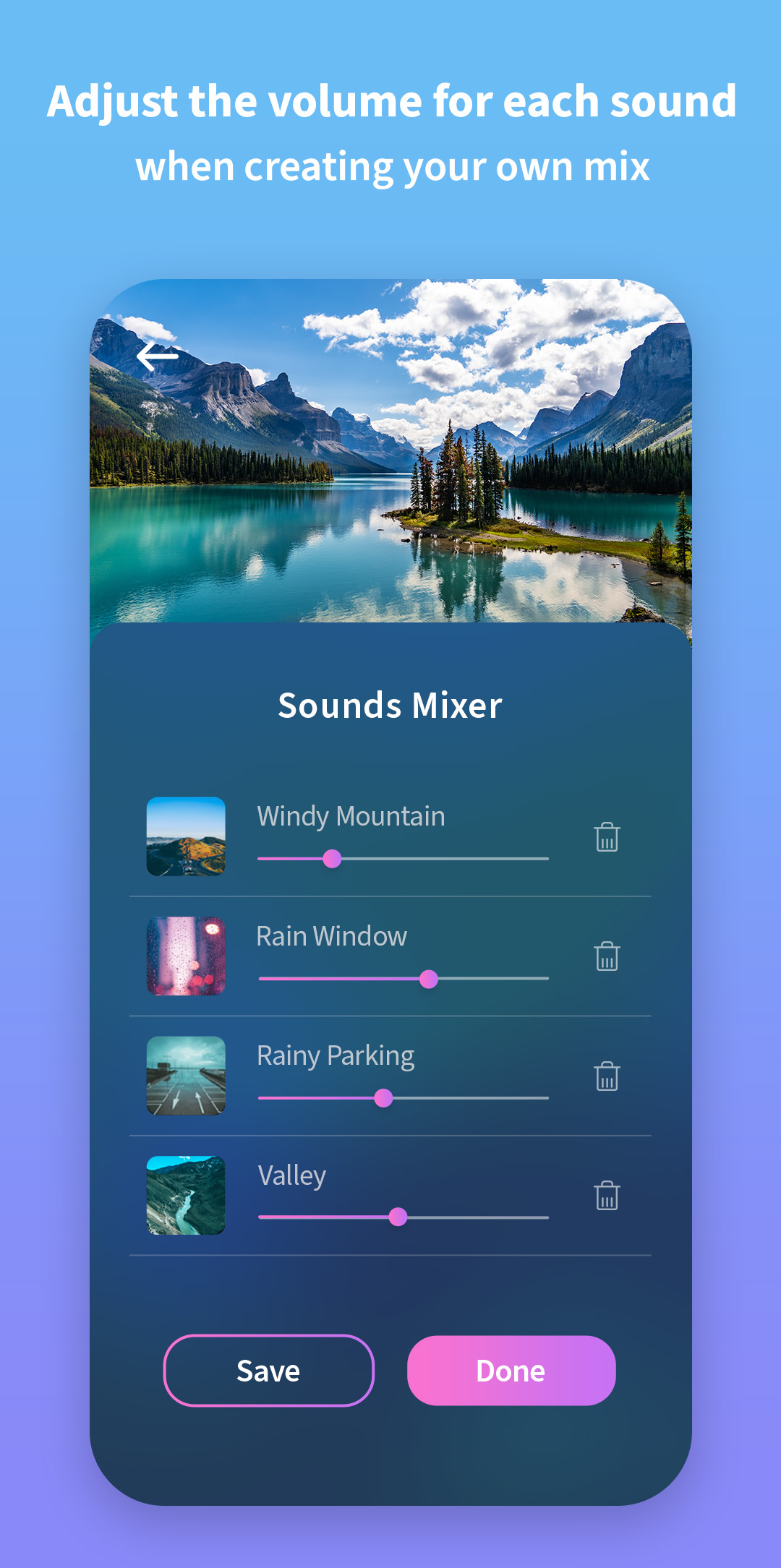 اسکرین شات 7 برنامه Meditation & Sleep Companion