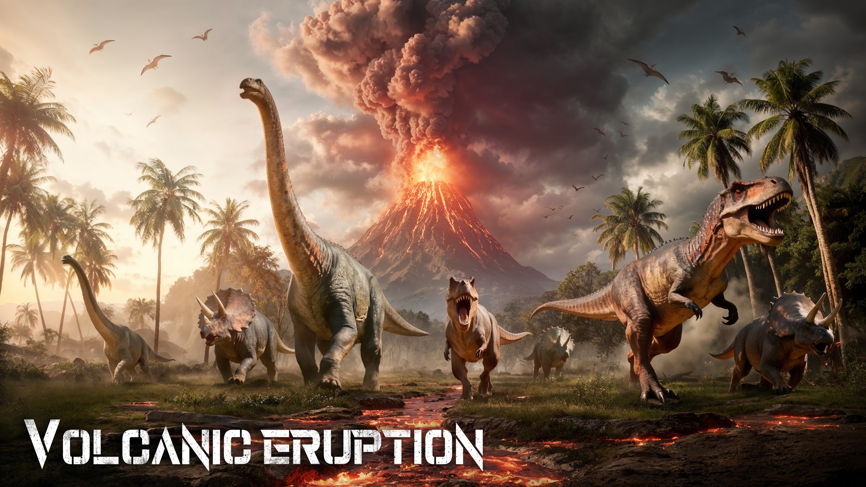 اسکرین شات 4 بازی Dino Cataclysm: Survival