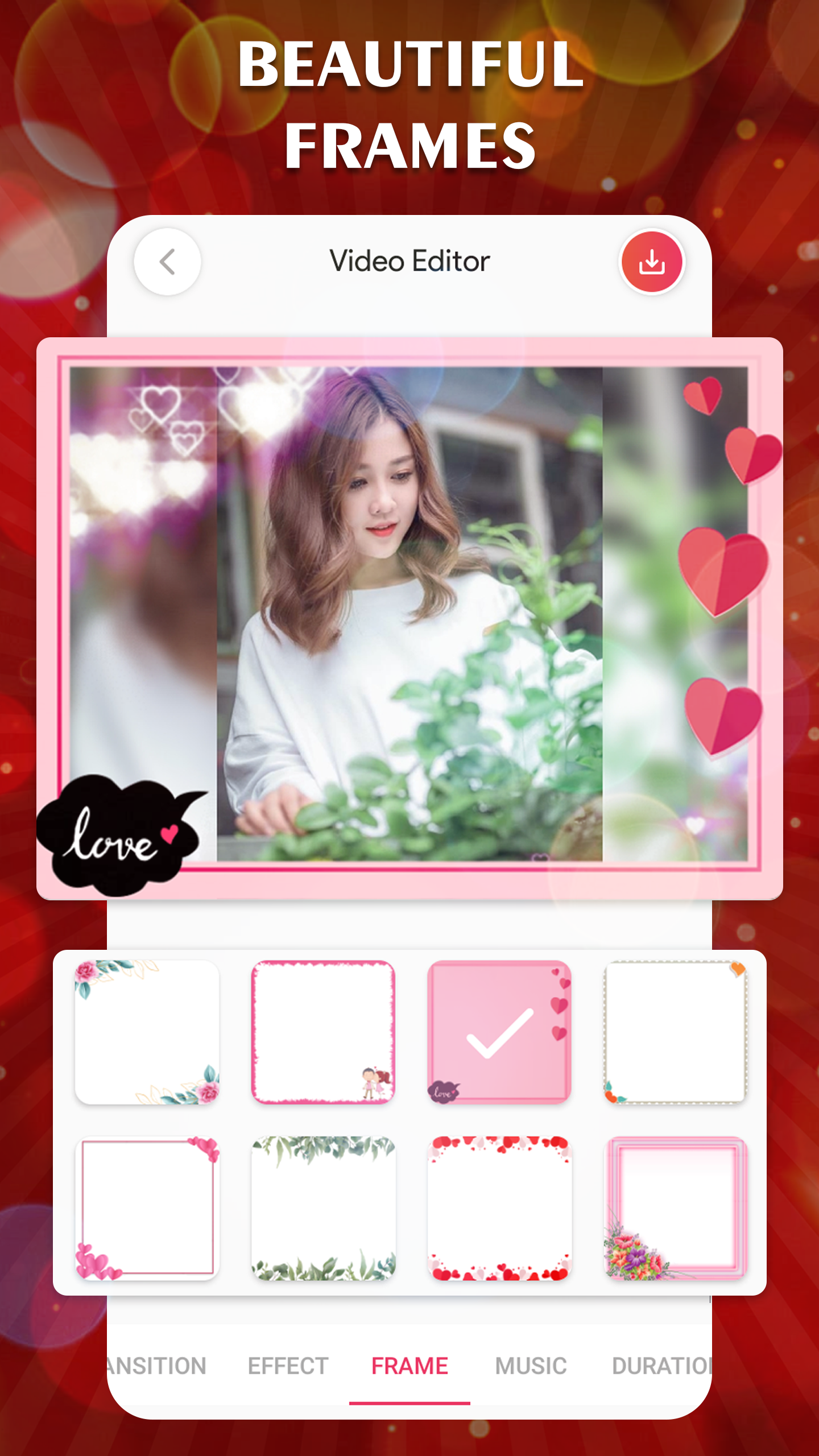 اسکرین شات 2 برنامه Photo Video Maker with Music