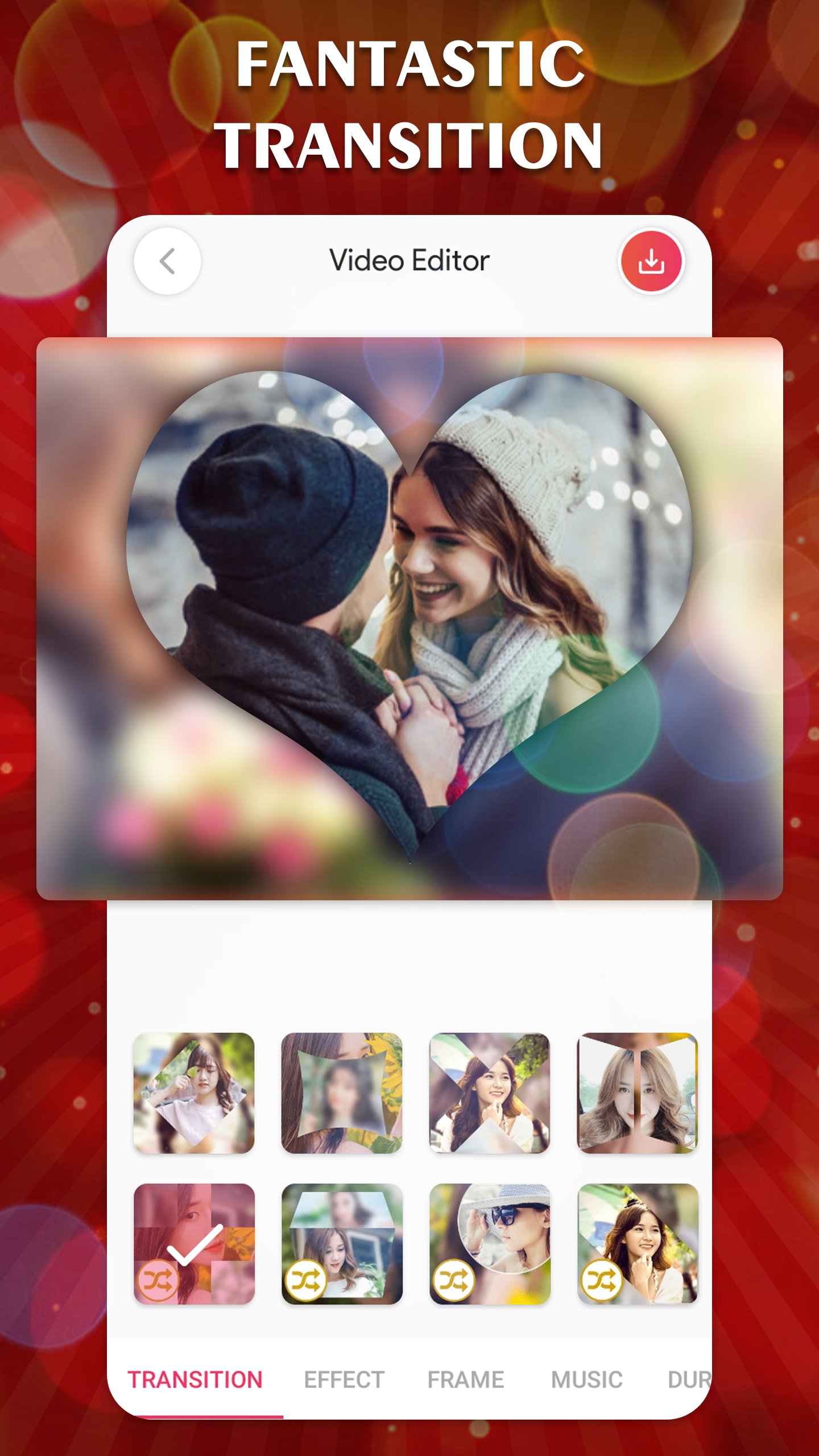 اسکرین شات 1 برنامه Photo Video Maker with Music