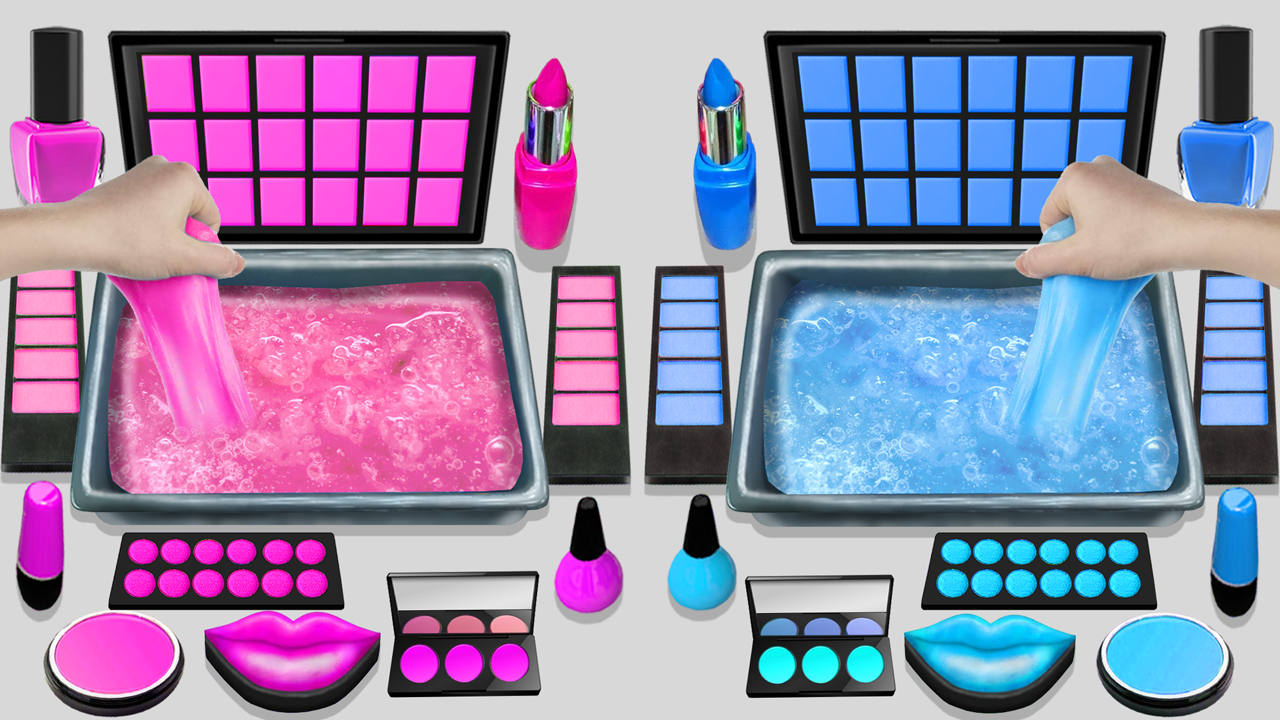 اسکرین شات 2 بازی Makeup Slime - Relaxing Games