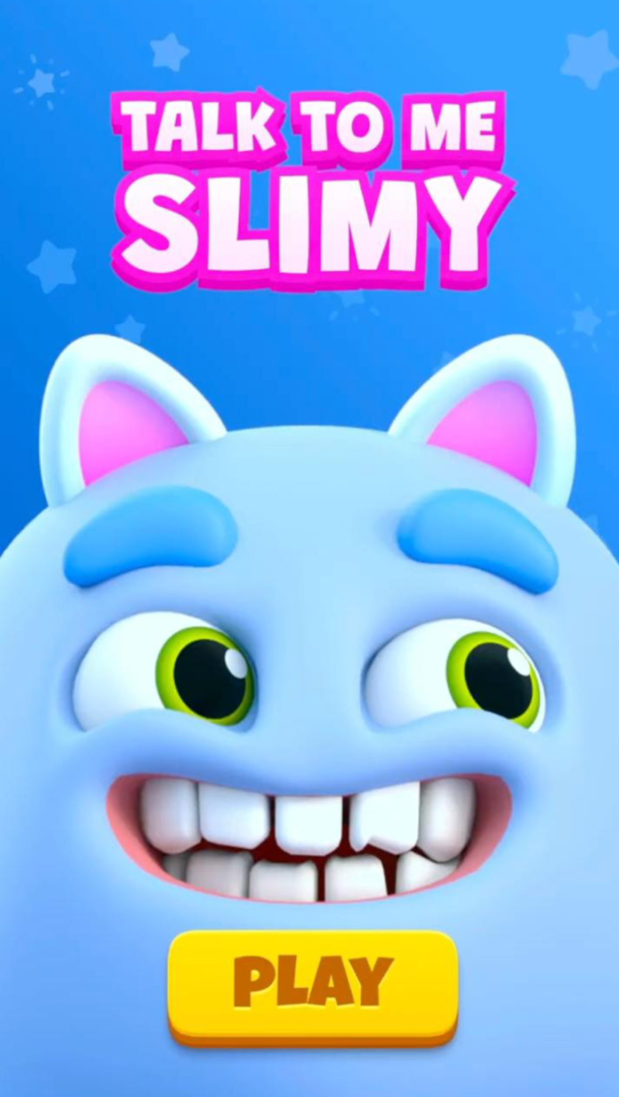 اسکرین شات 1 برنامه Talk to me Slimy・Pet Cat Games