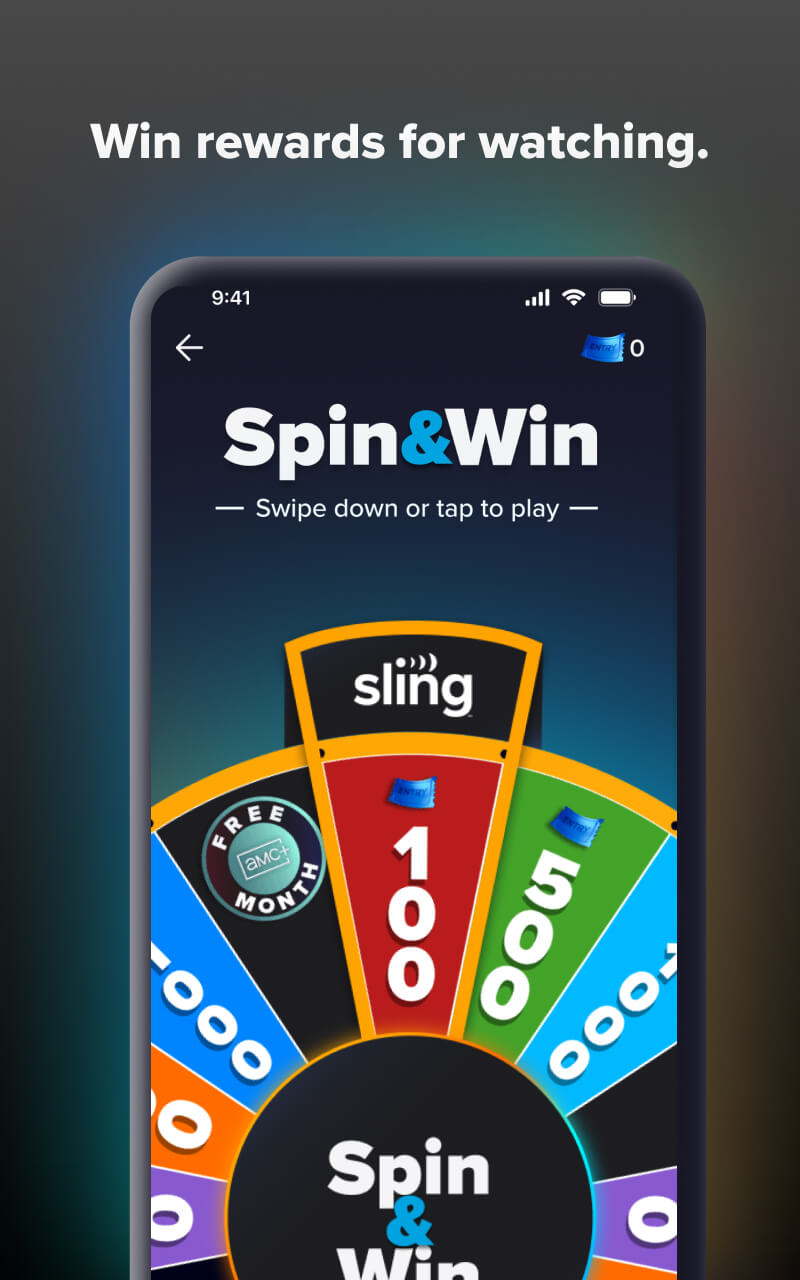 اسکرین شات 6 برنامه Sling: Live TV + Freestream