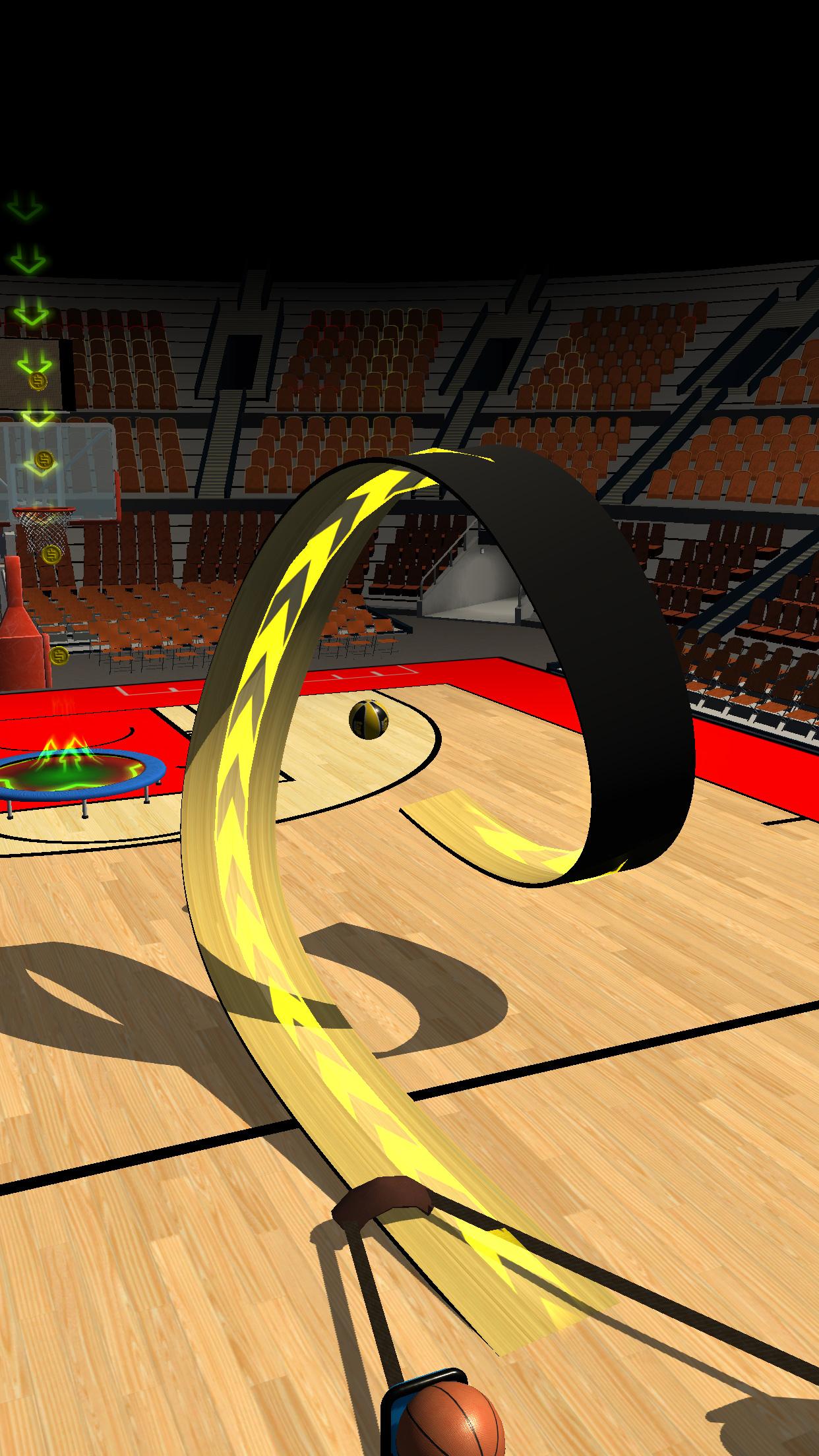 اسکرین شات 2 بازی Slingshot Basketball!