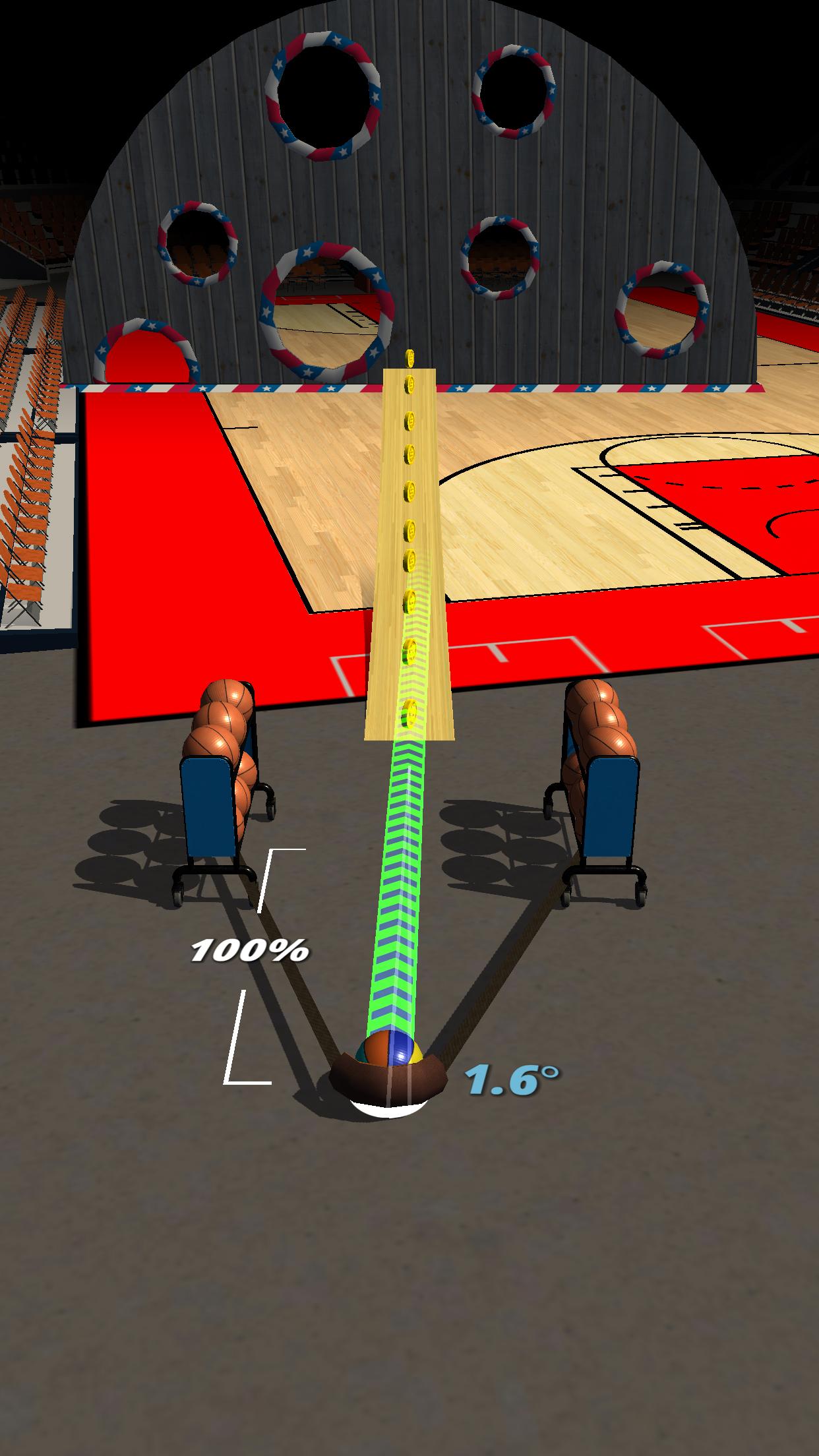 اسکرین شات 3 بازی Slingshot Basketball!