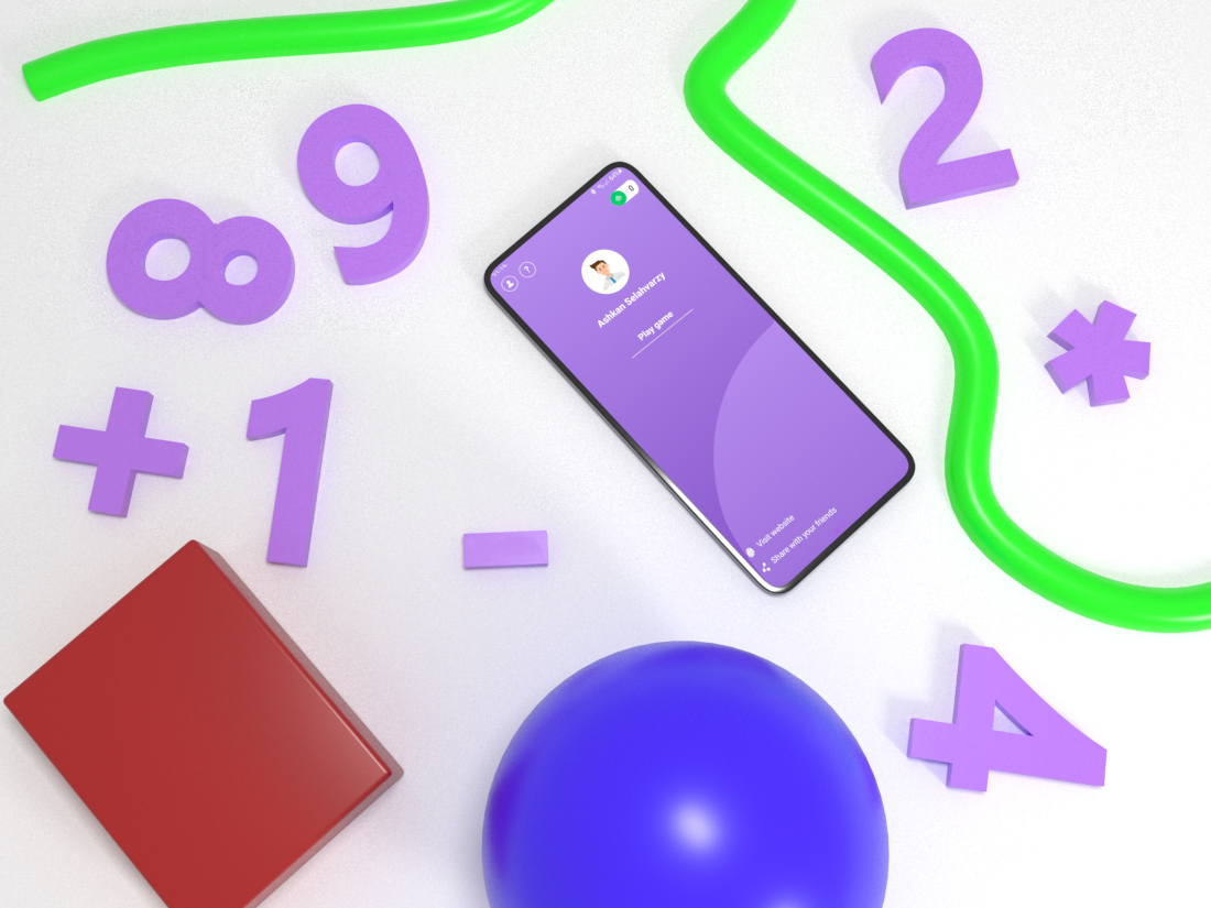 اسکرین شات 1 بازی افزایش قدرت ذهن - Brain Workout